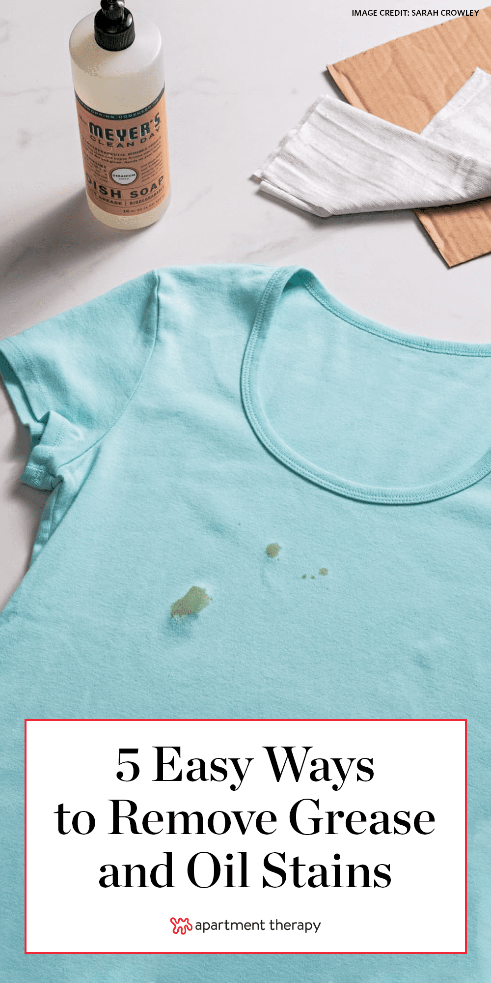 How to Get Oil Stains Out of Clothes, Step by Step With Pictures