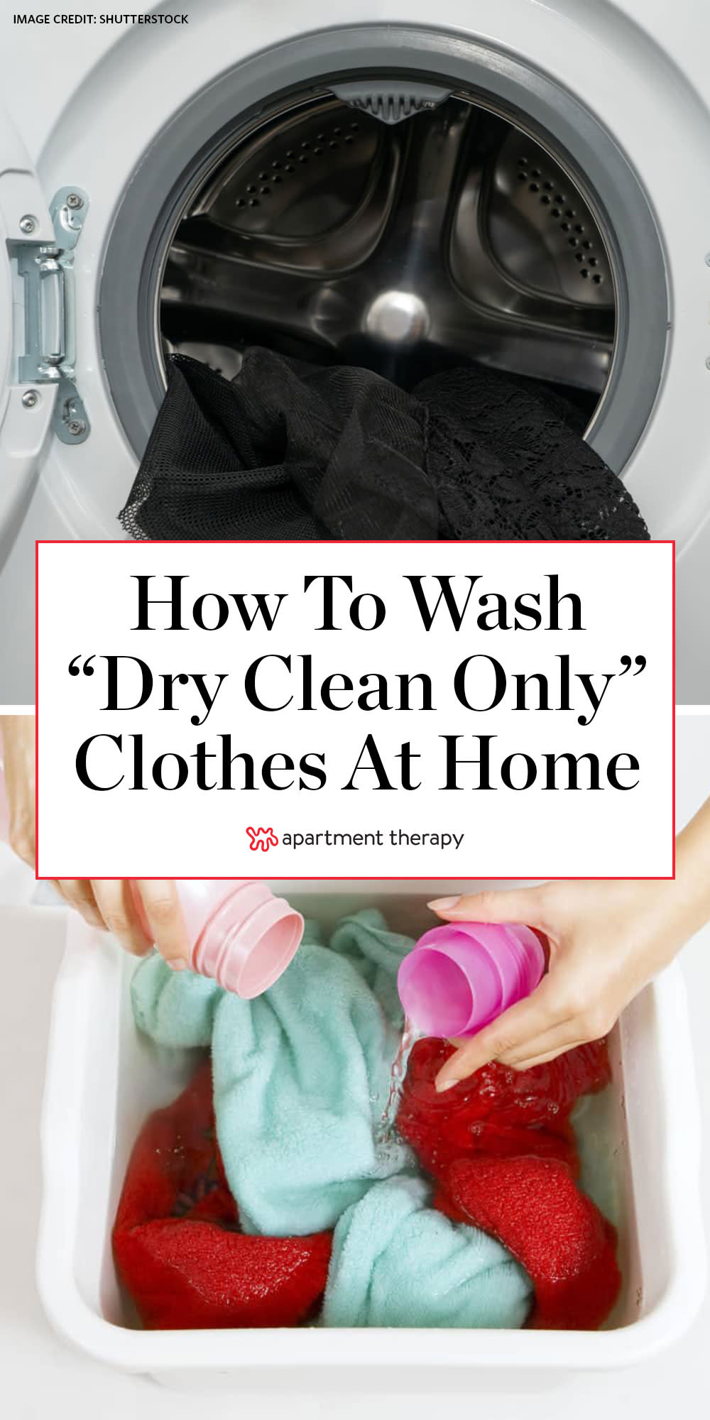 How to Wash Dry Clean Only Clothes