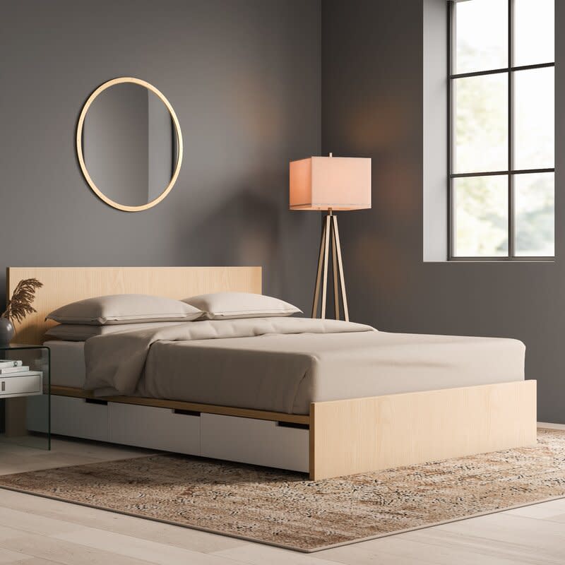 Minimalist Bed With Storage | vlr.eng.br