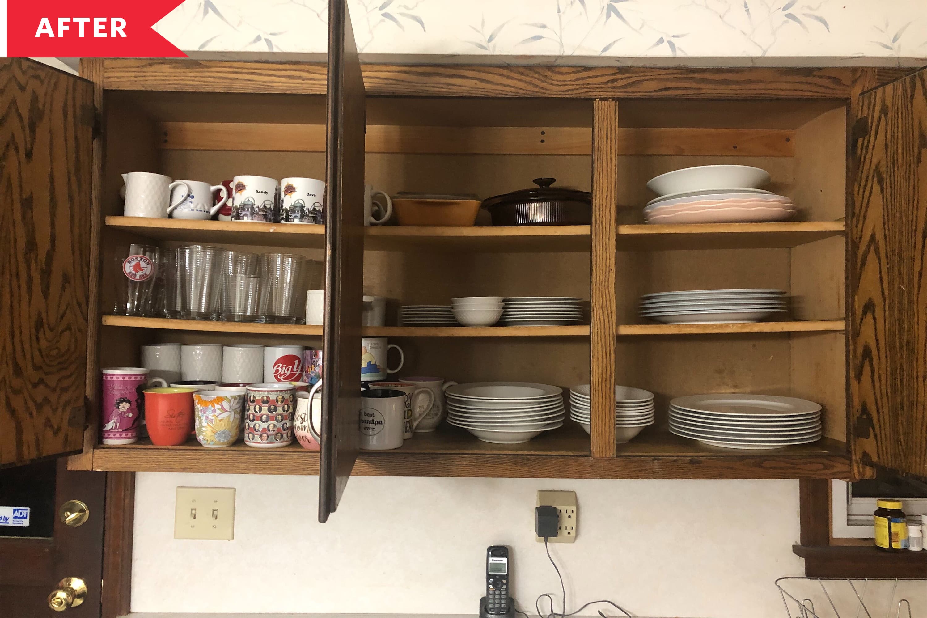 Kitchen Cabinet Organization, Before & After - Addicted 2 Decorating®