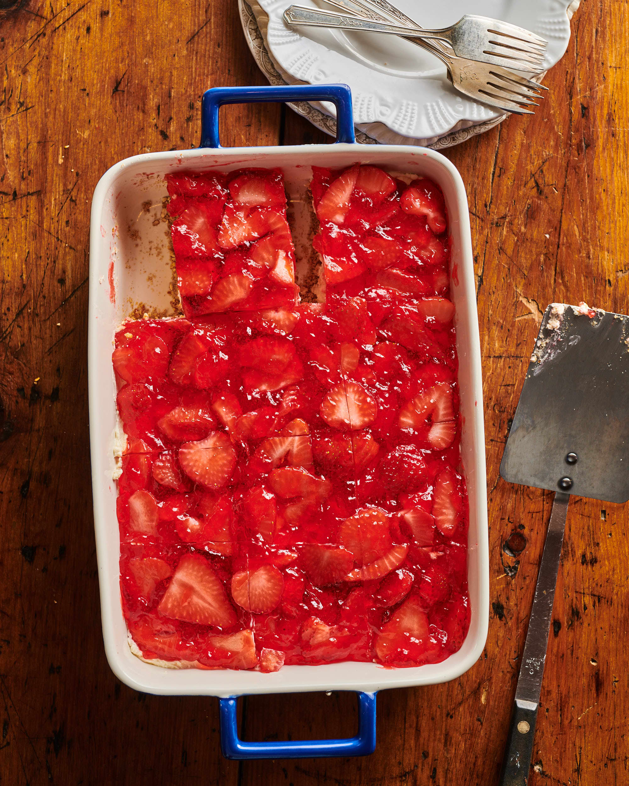 Sunset Magazine’s Strawberry Crème Fraîche Sherbet Cookbook Review ...