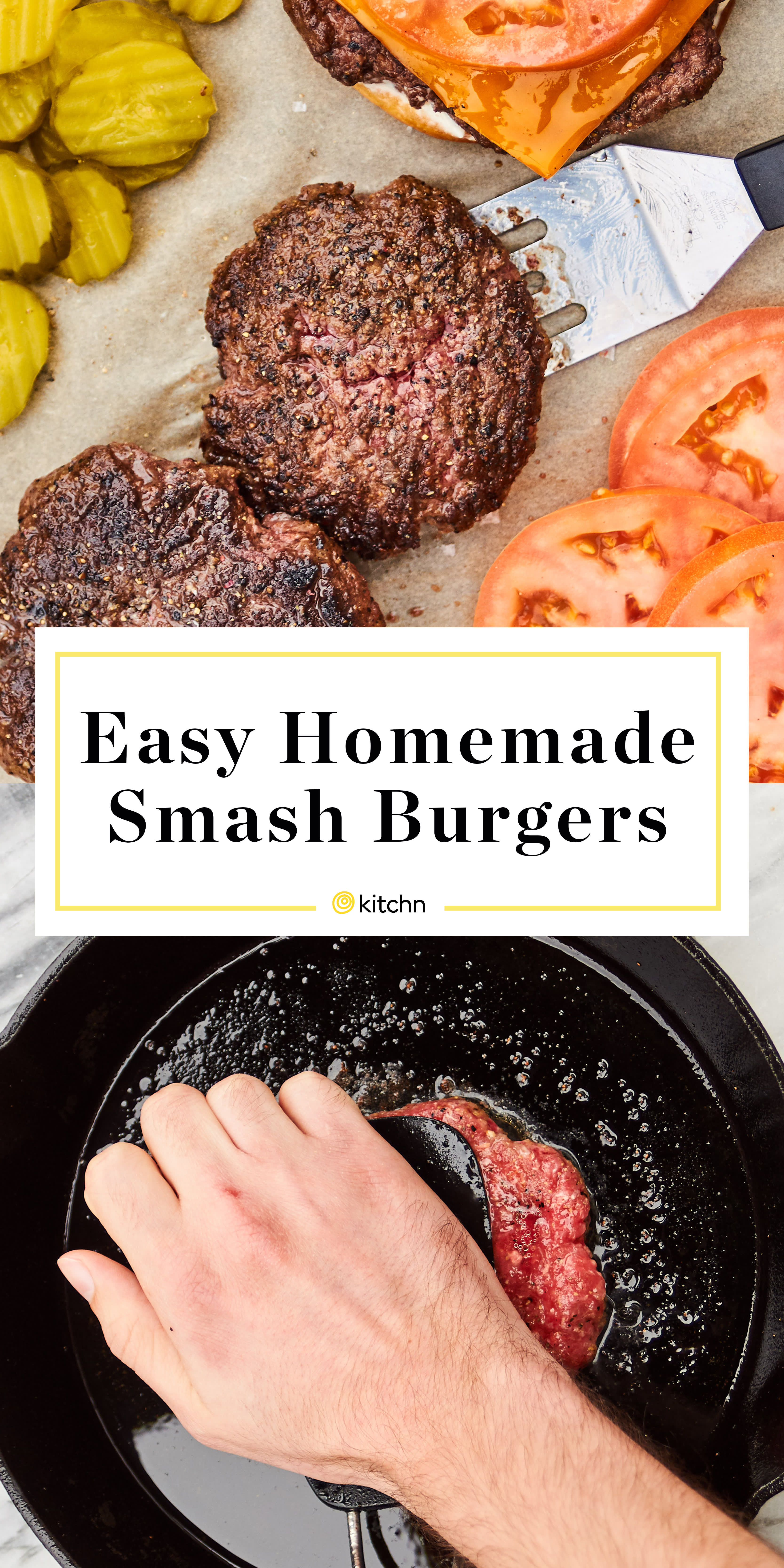 Homemade Smash Burger Recipe