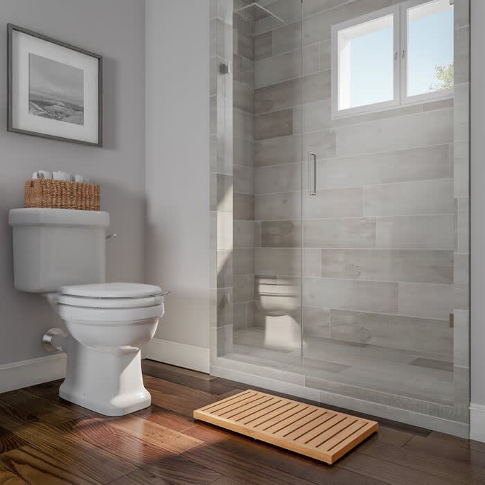 Large Teak Bath and Floor Runner