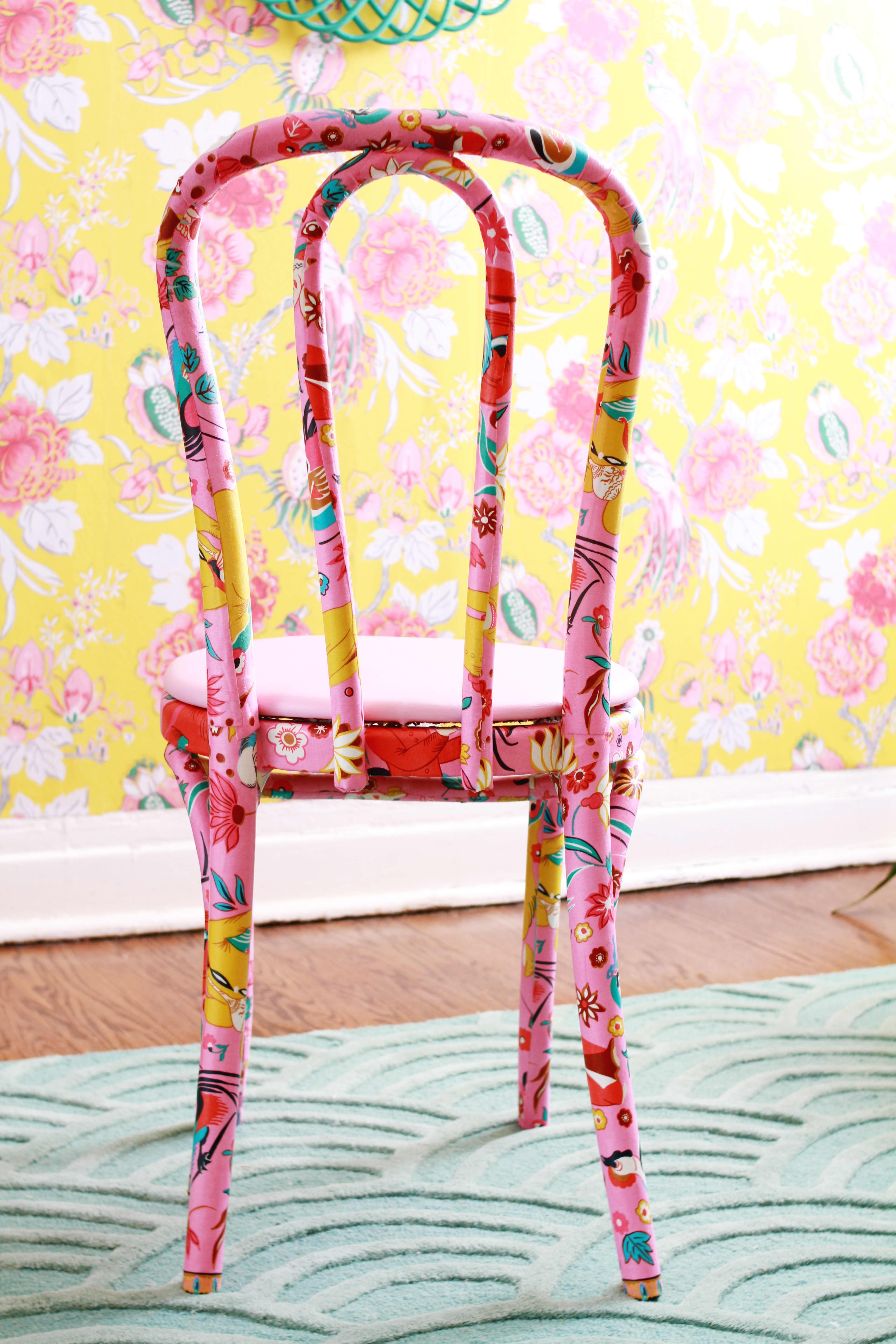 How to Decoupage Furniture with Fabric – Tanglewood Works