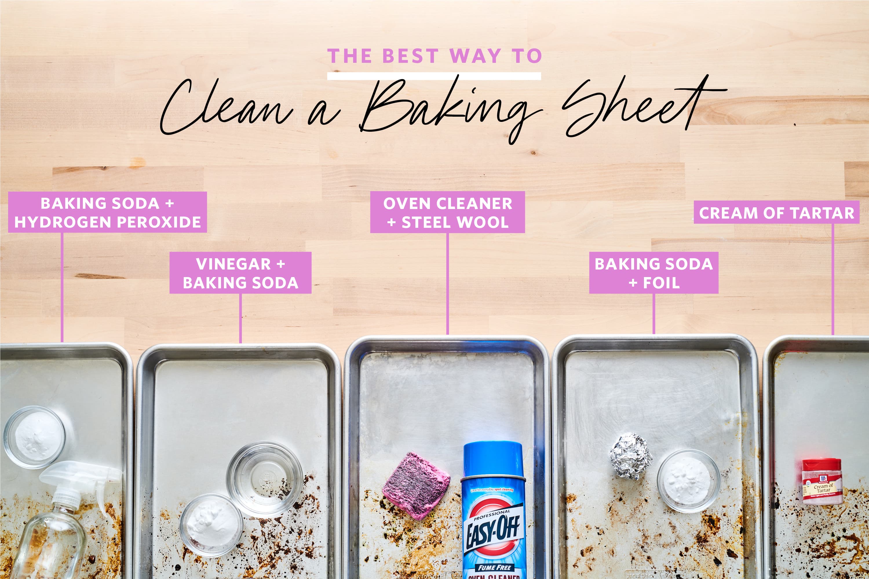 How to clean your old cookie sheet without scrubbing