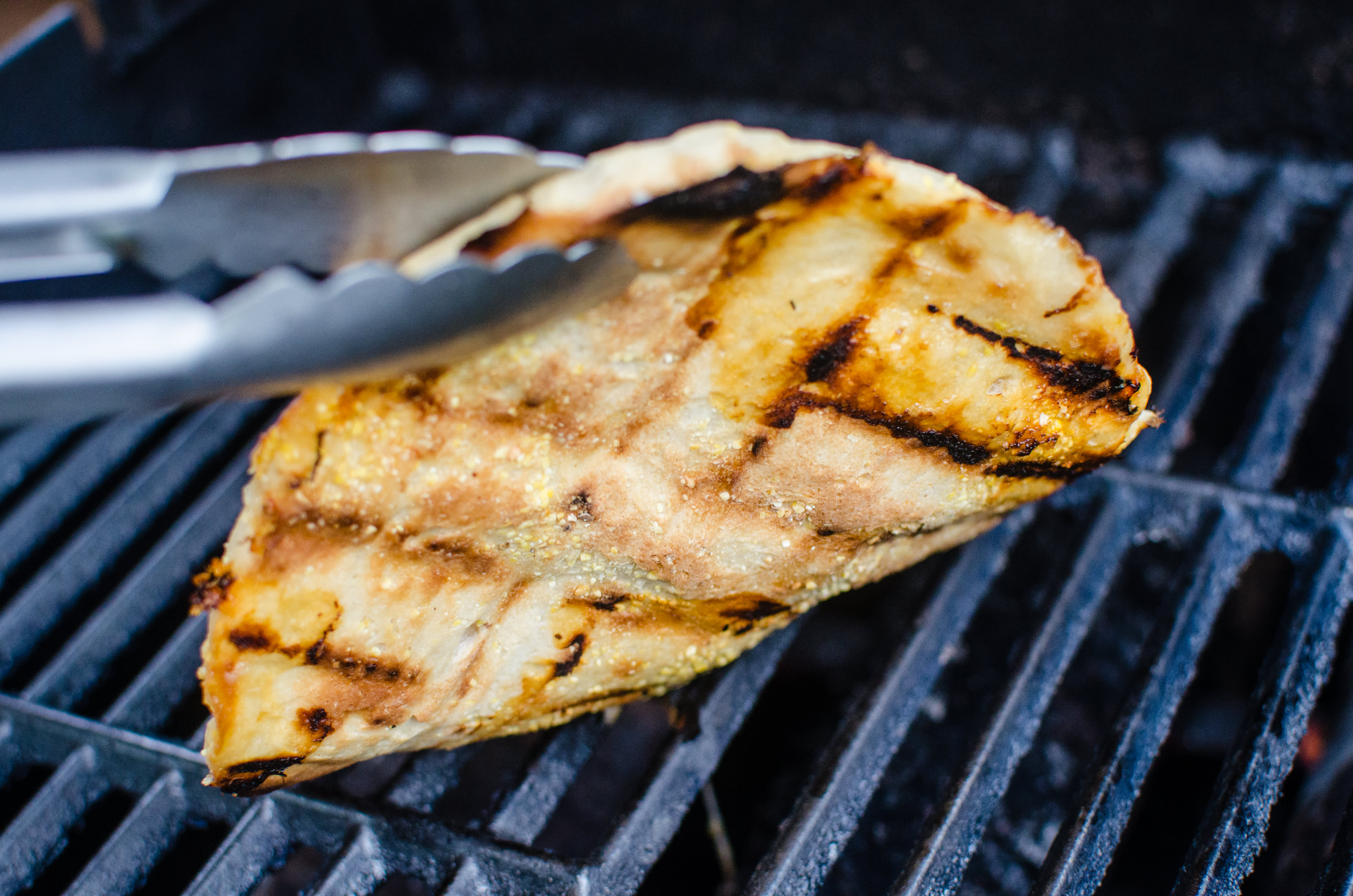 Grilled Pizza with Finex's Grill Pan – The Happy Cook