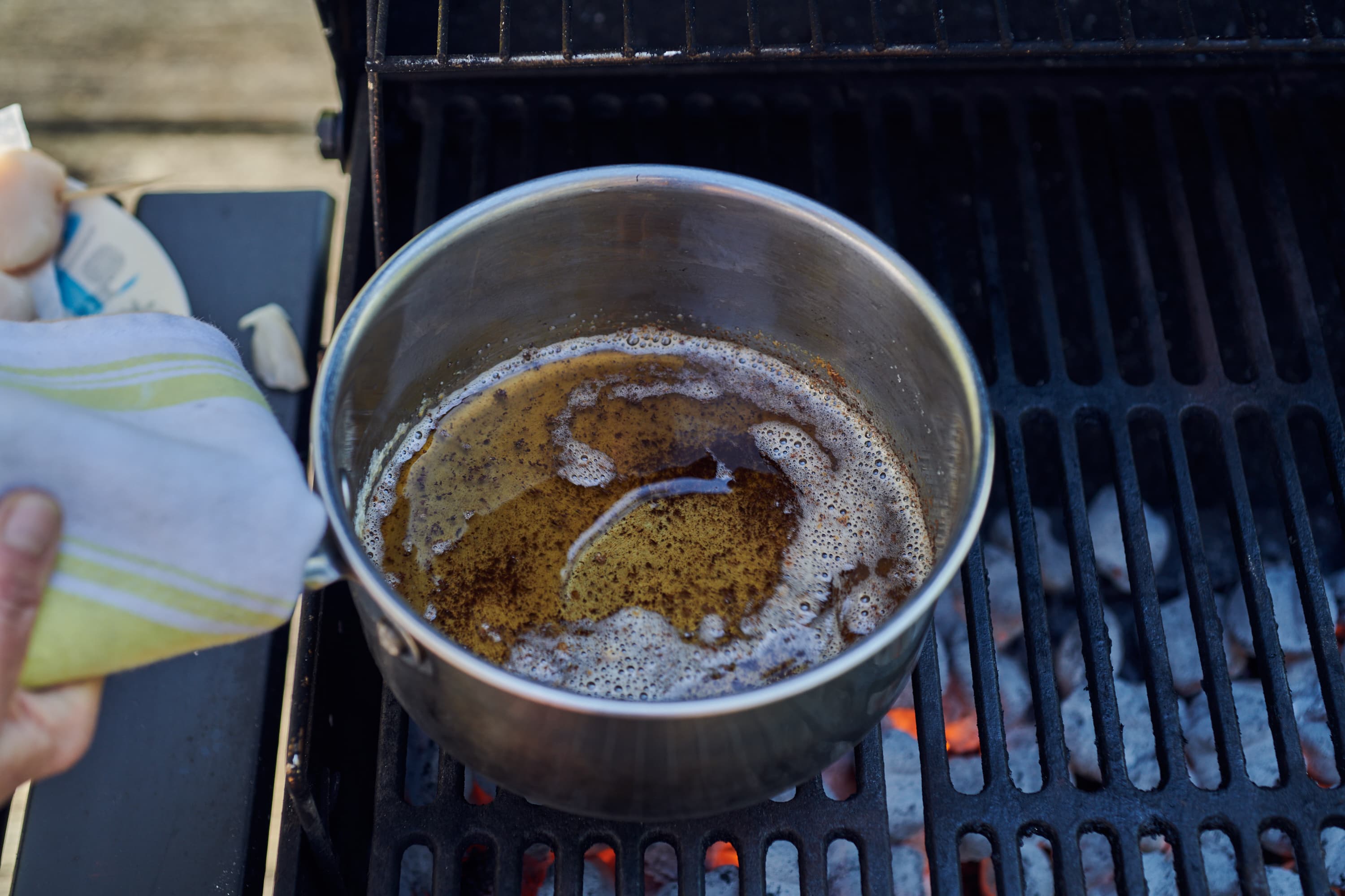 Cast Iron Scallop Grill And Serving Pan