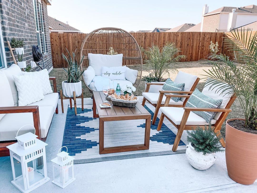 Bring the Cozy Vibes to Your Backyard With These 5 Ideas Under $100, Real  Estate News & Insights