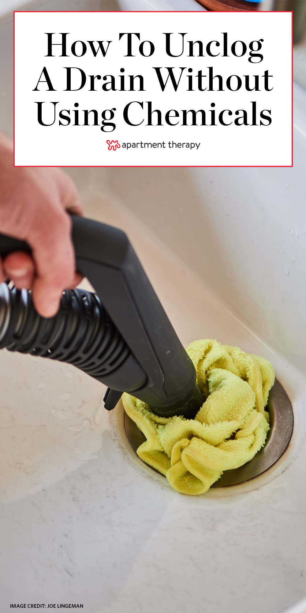 How to Naturally Unclog a Drain