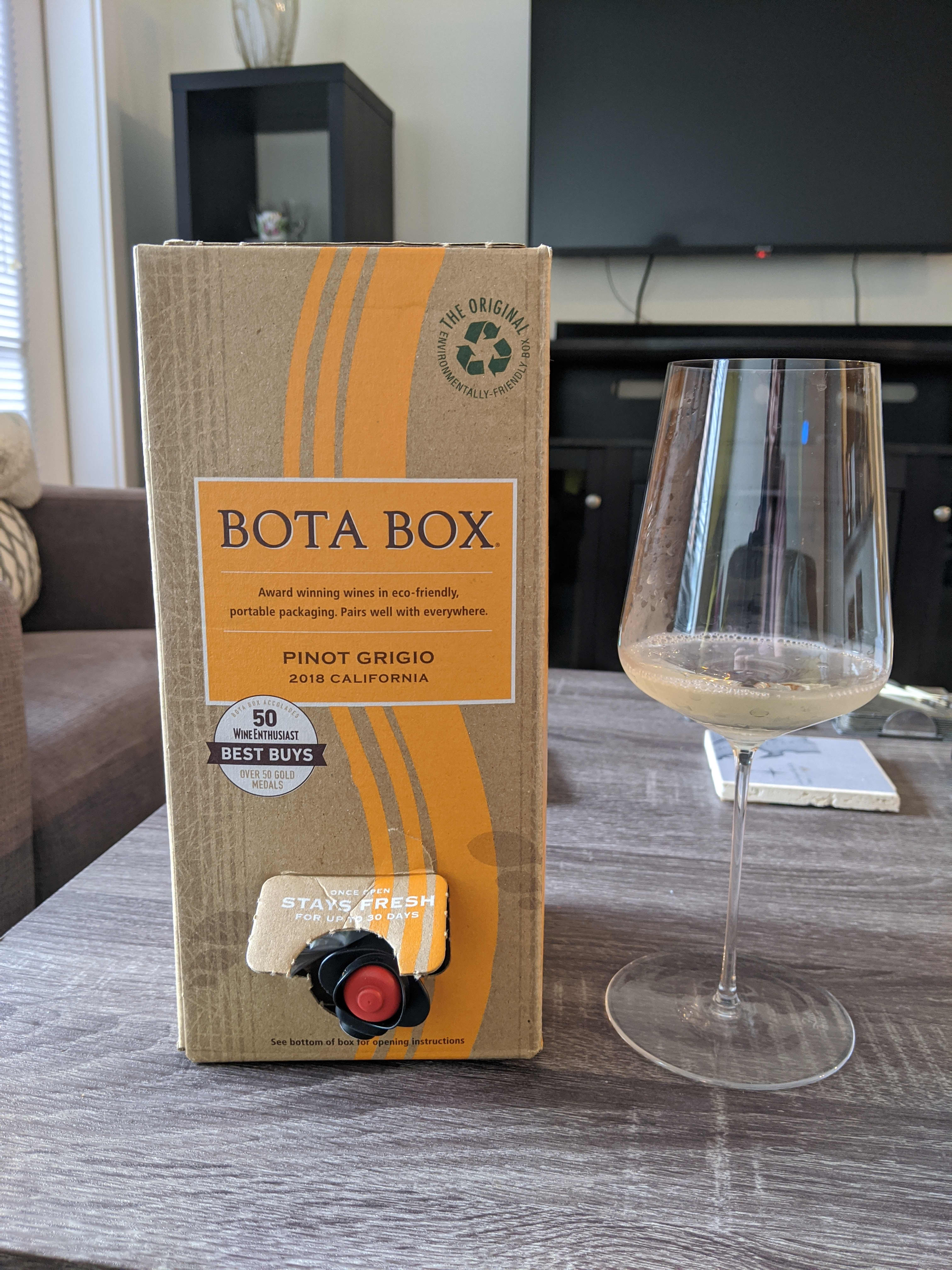 highest rated box wine