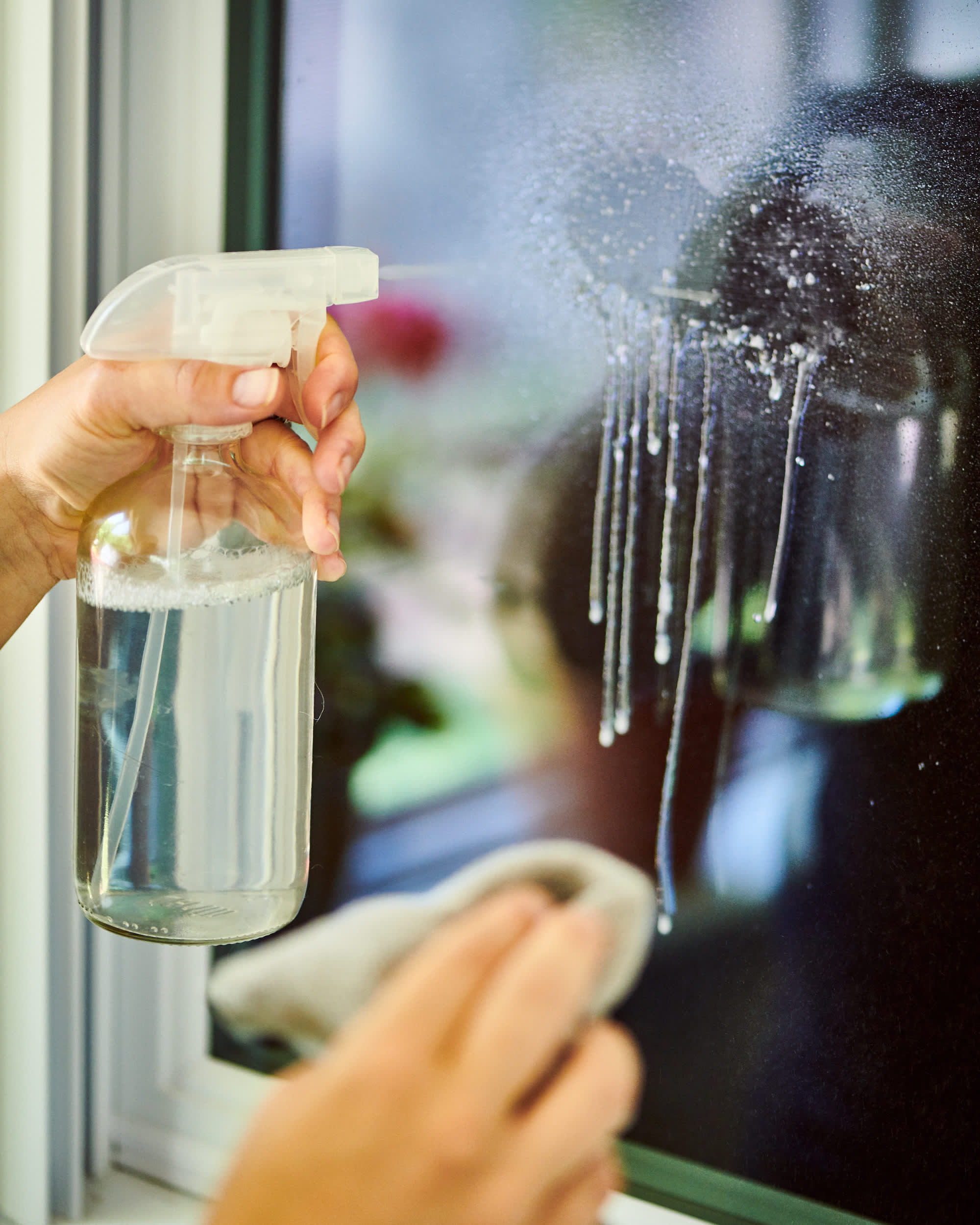 Njspdjh Window Washing Solution Window Washing Soap To Fabric Anti