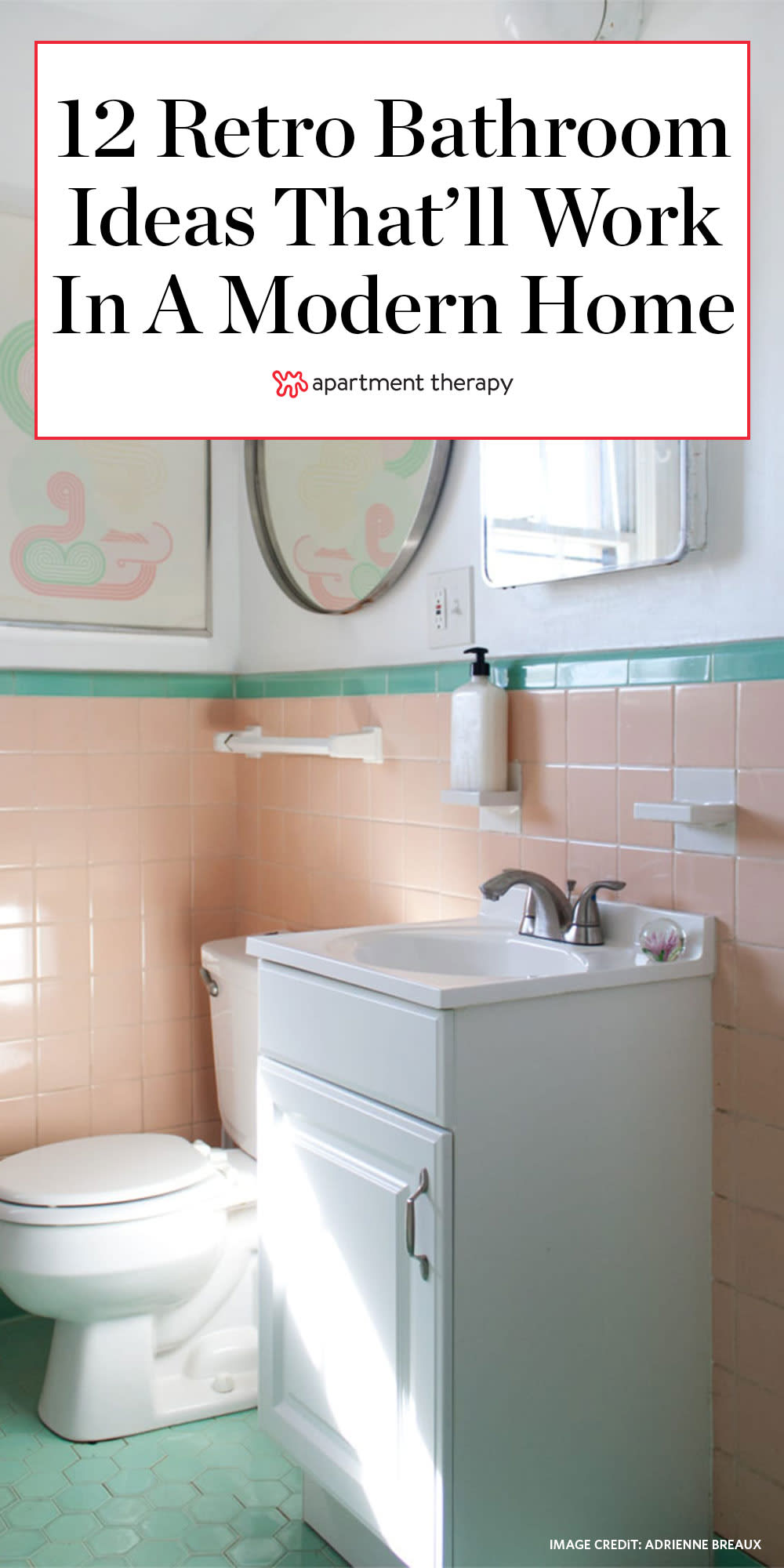 12 Retro Bathroom Ideas Cool Old Style Bathroom Photos Apartment Therapy