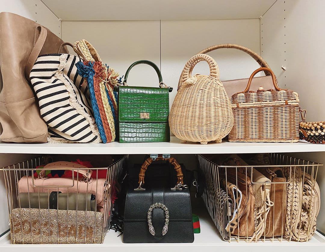 Clear Handbag & Purse Stackable Box | Wardrobe & Closet Storage