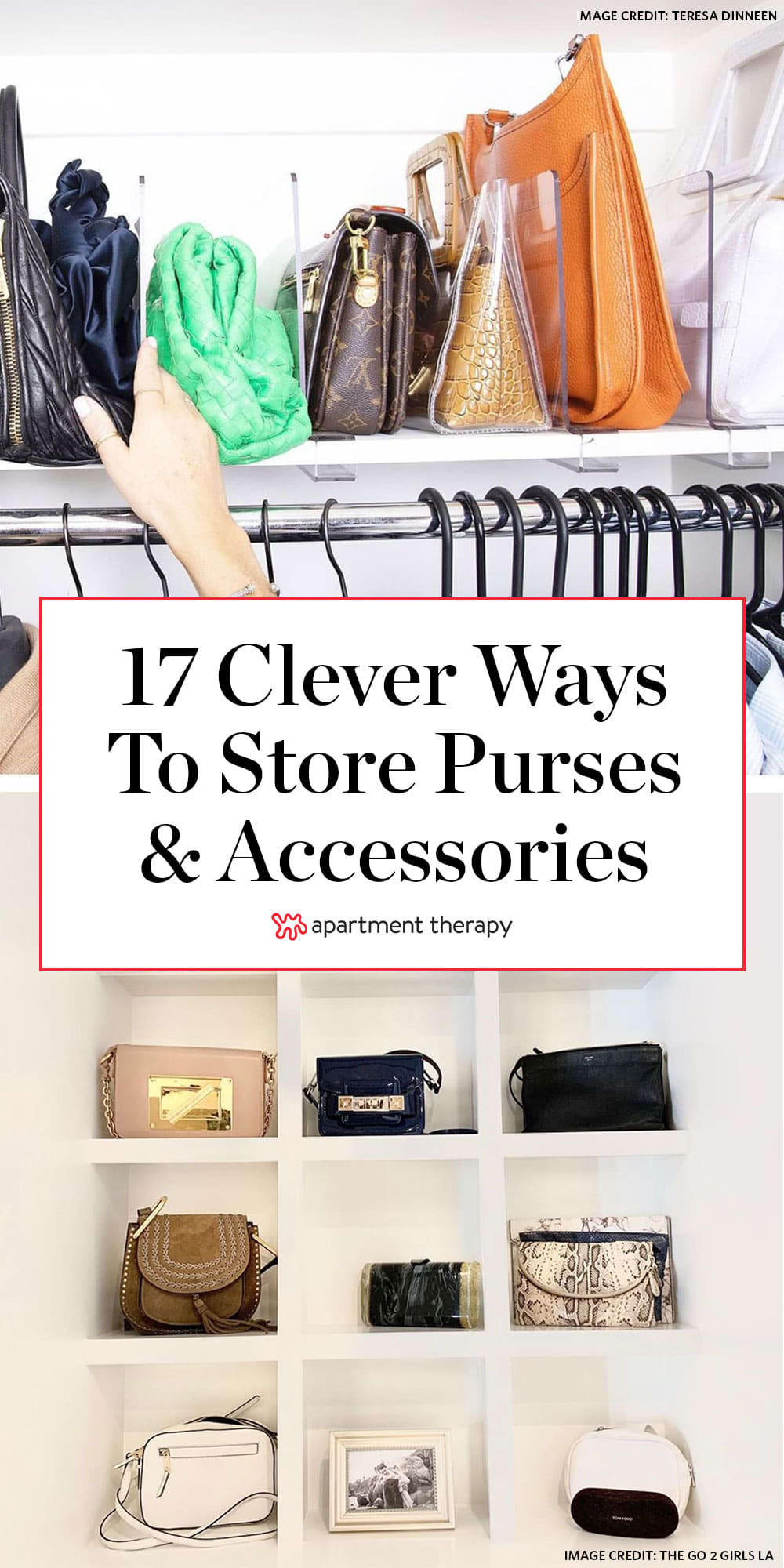 Stow Away Your Accessories in Style With These Purse Storage Ideas