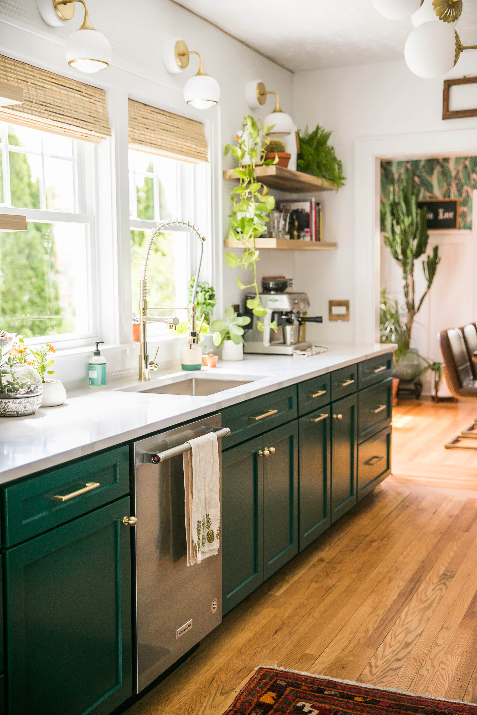 The Best Dark Green Kitchens Like Ever » Jessica Brigham