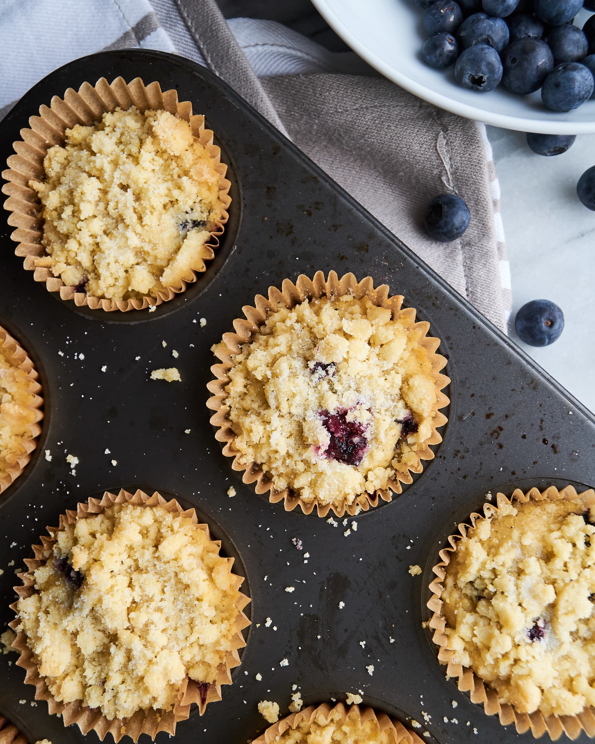 Blueberry Cornmeal Muffins