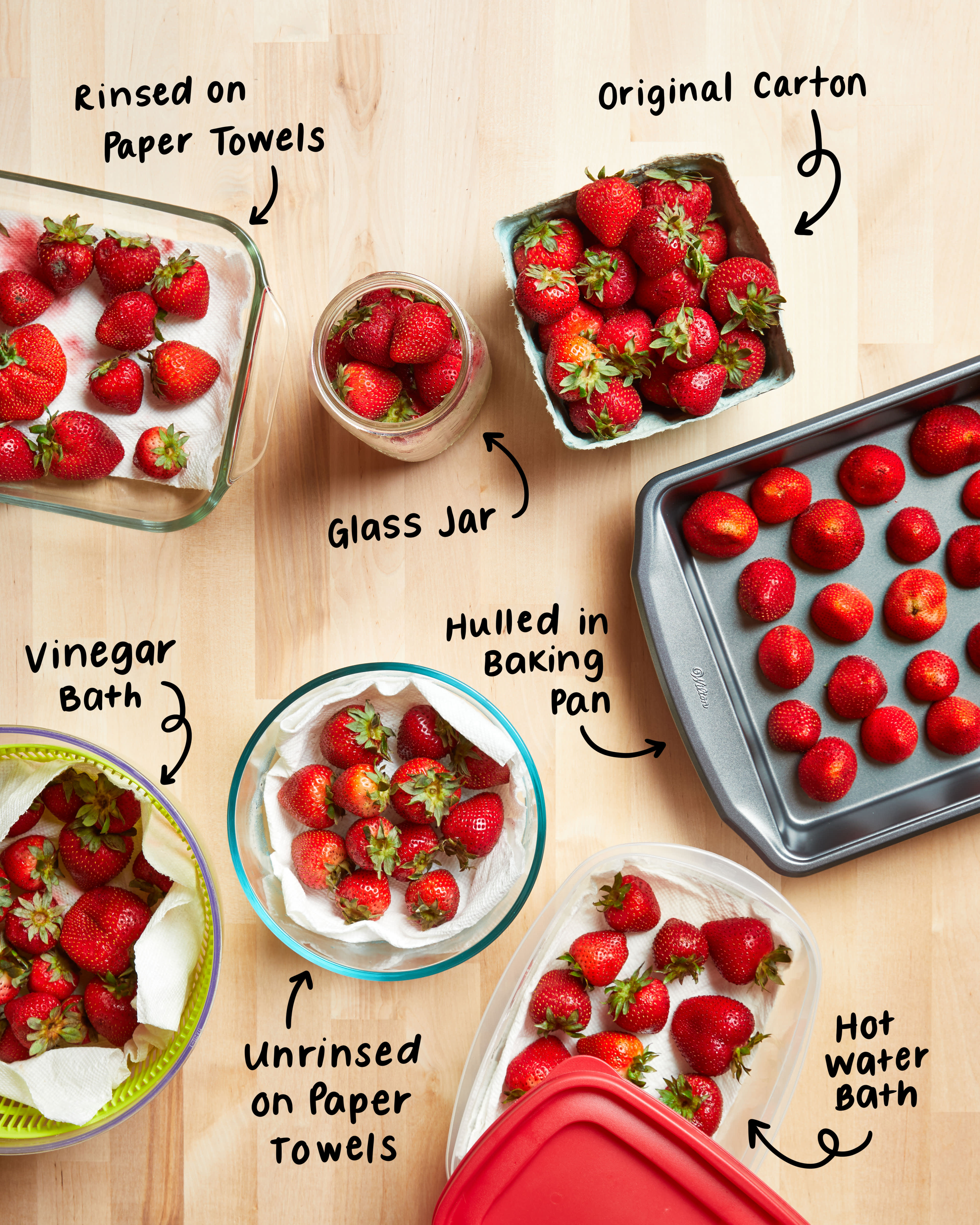 This simple and easy hack will keep your fresh berries from getting moldy:  'They'll last much longer this way
