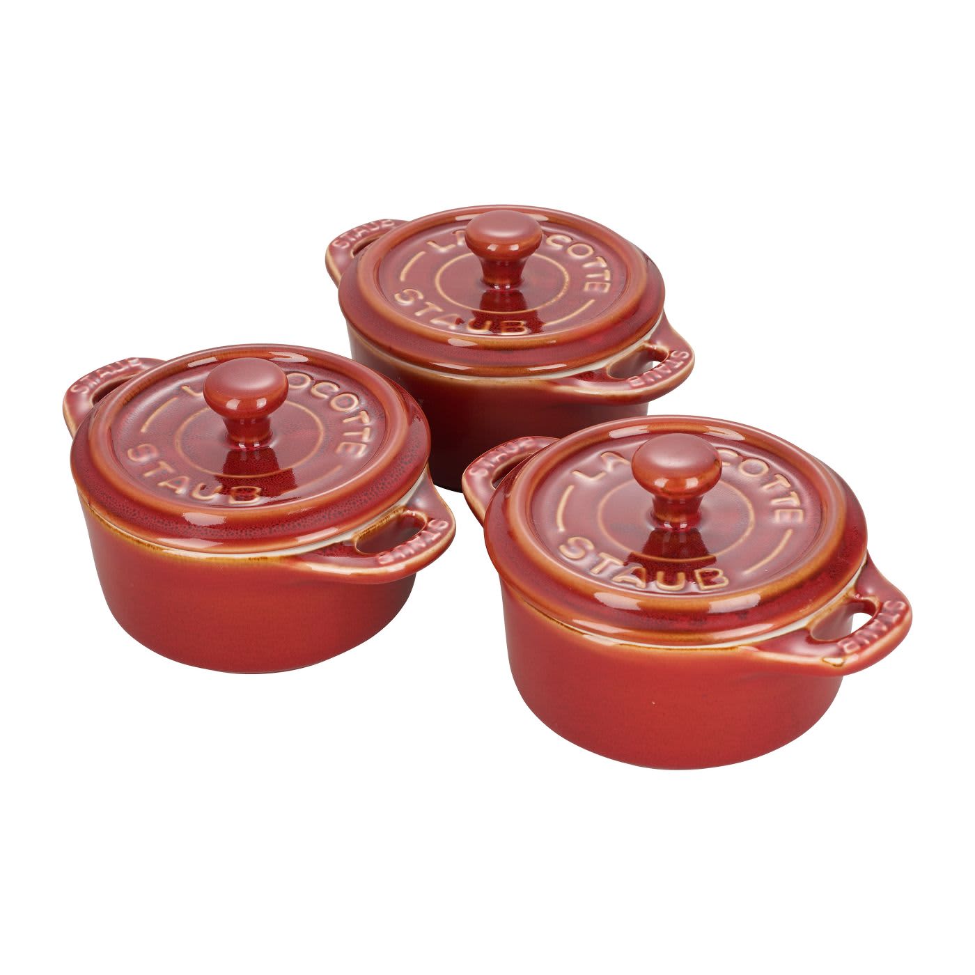 Staub Cast Iron 4-qt Round Cocotte : Target