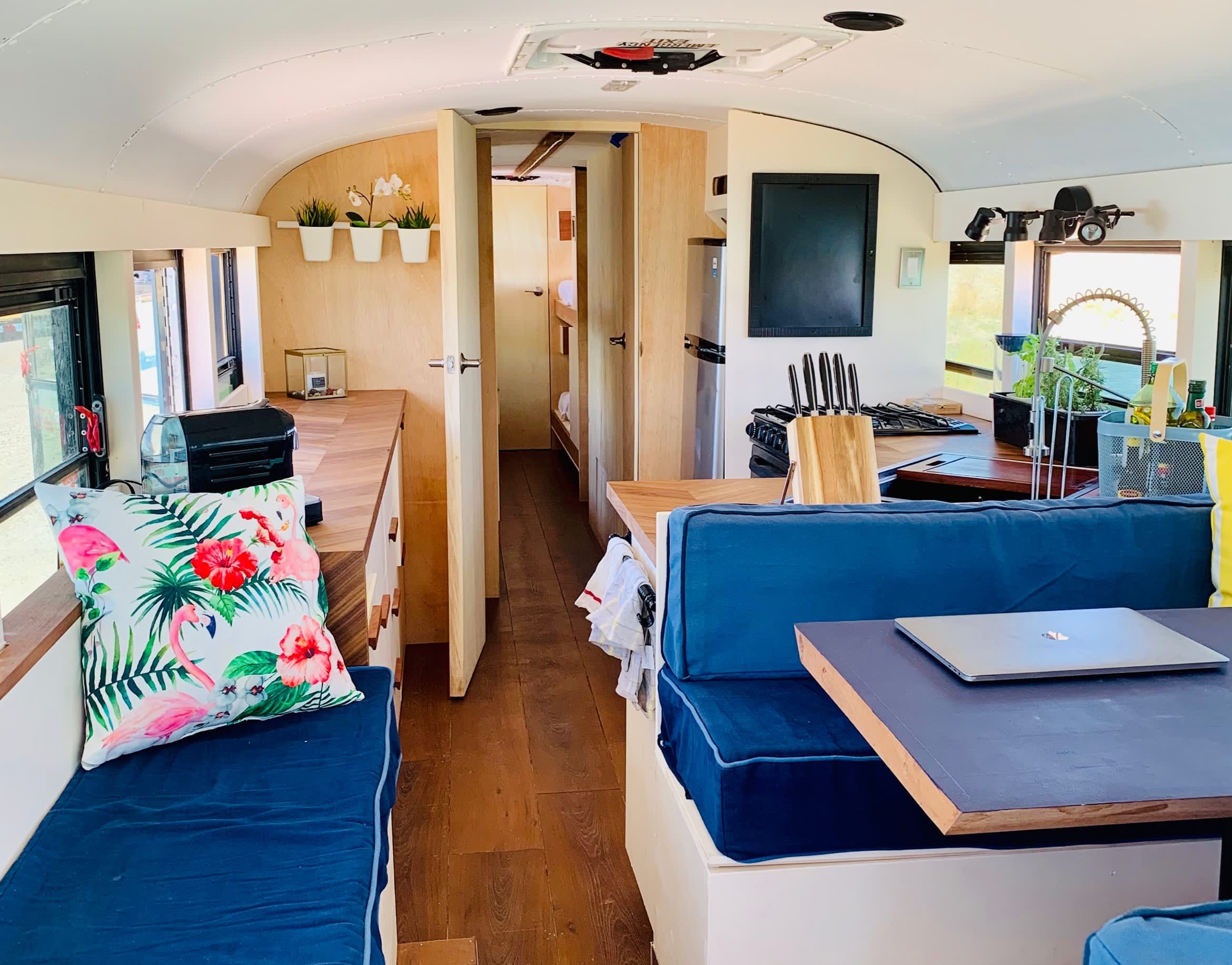 Mybushotel Converts School Buses Into Hotels Apartment Therapy
