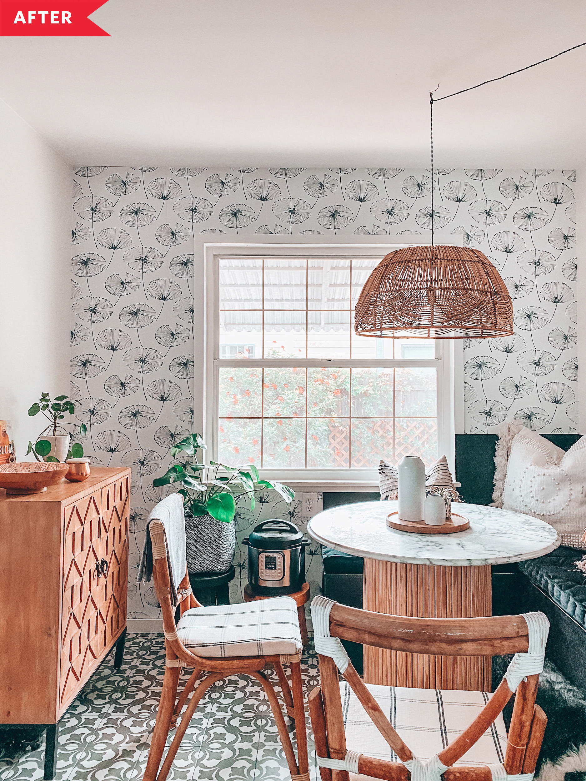 Diy Breakfast Nook Redo With Money Saving Hacks Apartment Therapy