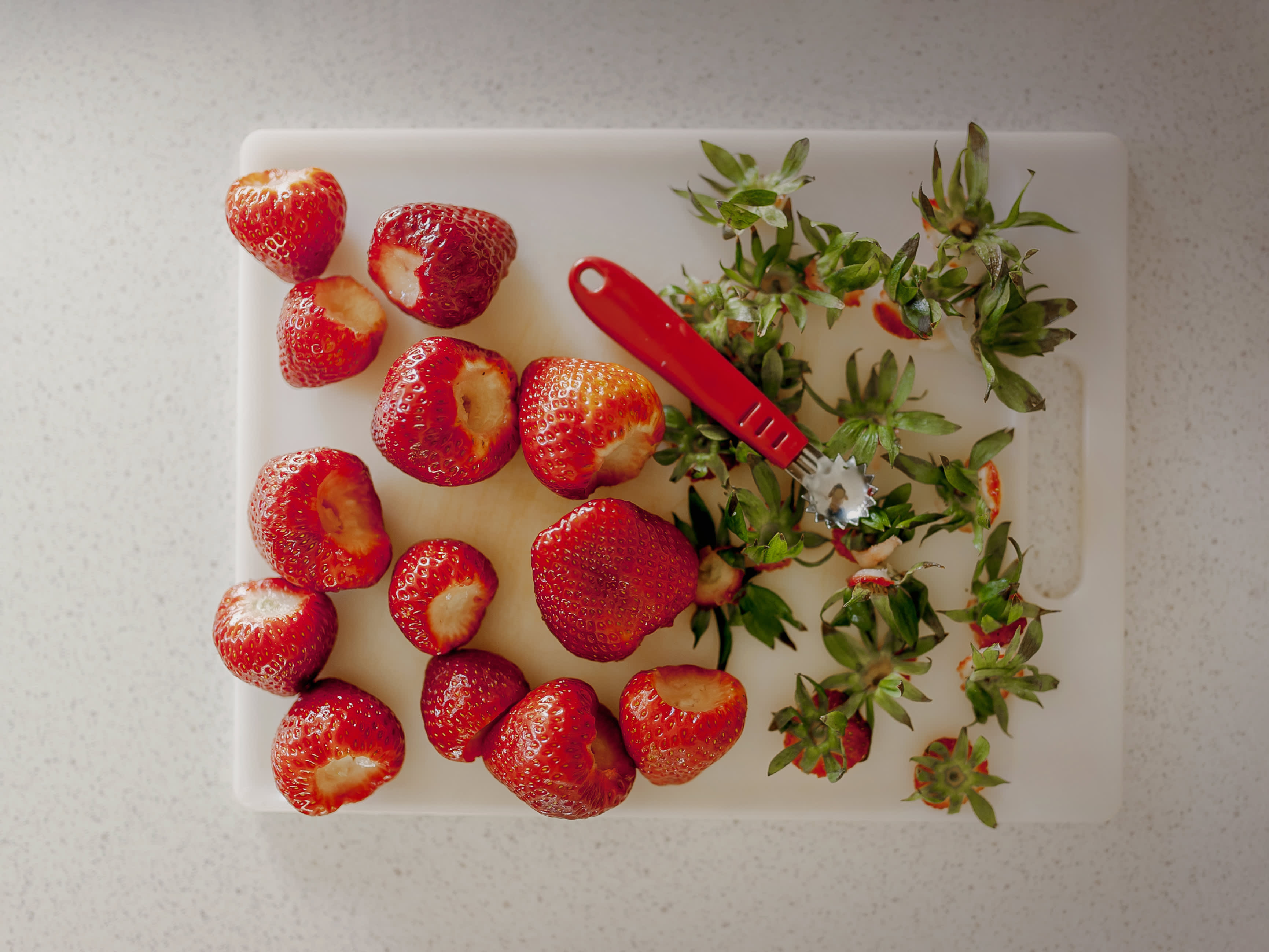 How to Hull Strawberries Like Joanna Gaines