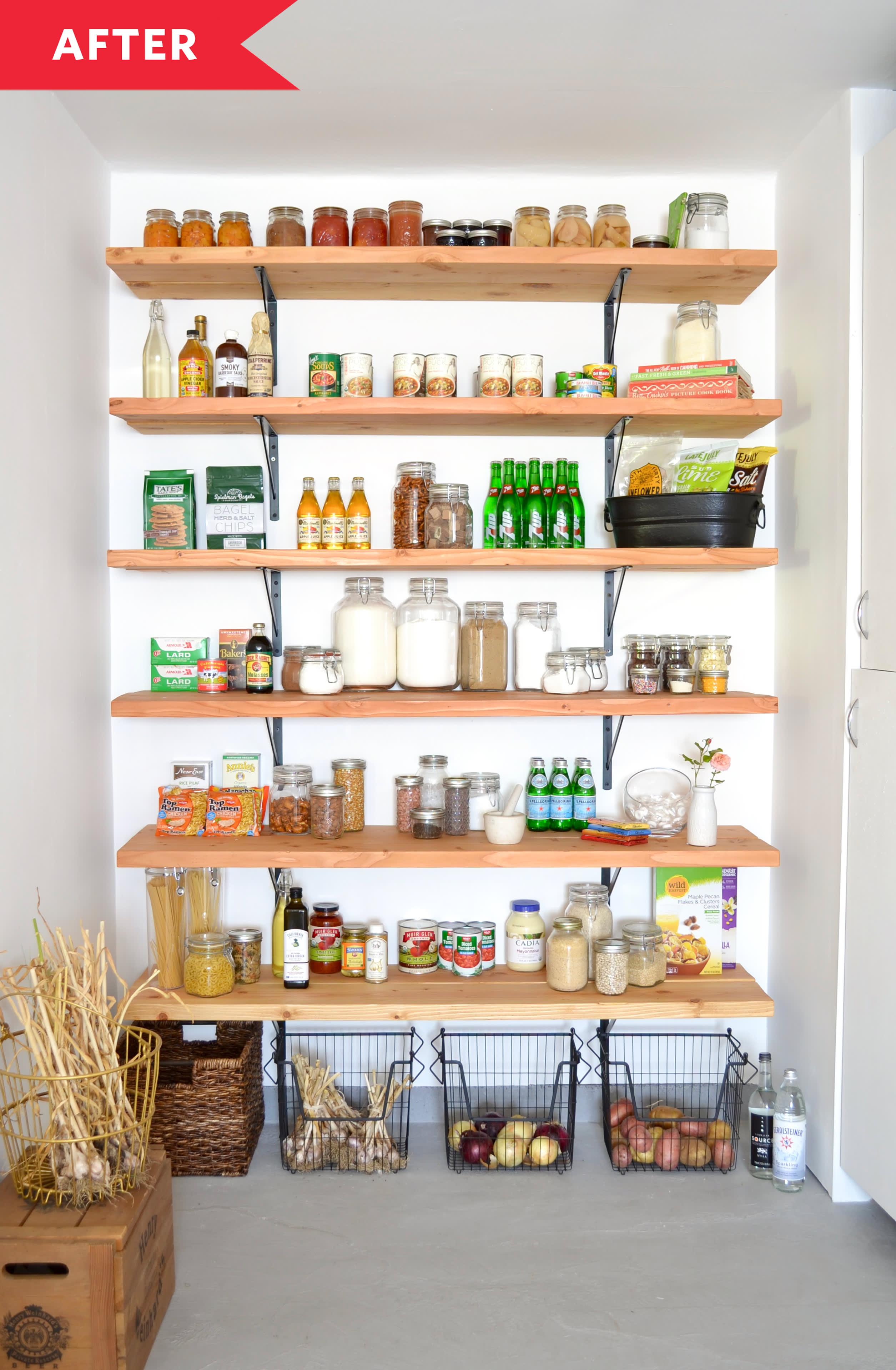 20+ Clever Pantry Organization Ideas - Wonder Cottage  Kitchen pantry  design, Pantry design, Diy kitchen decor