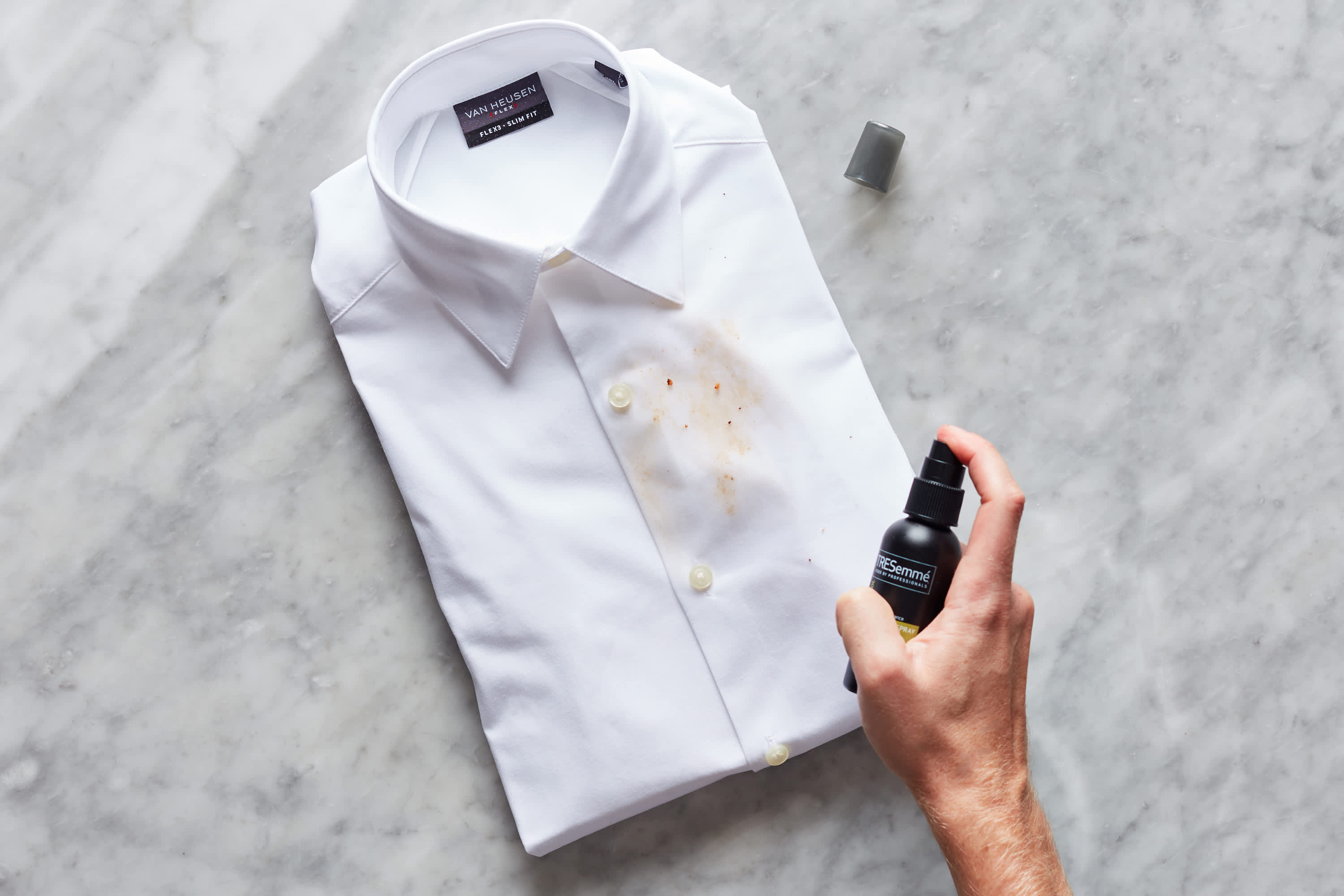 How to get stains out of white clothes, according to experts