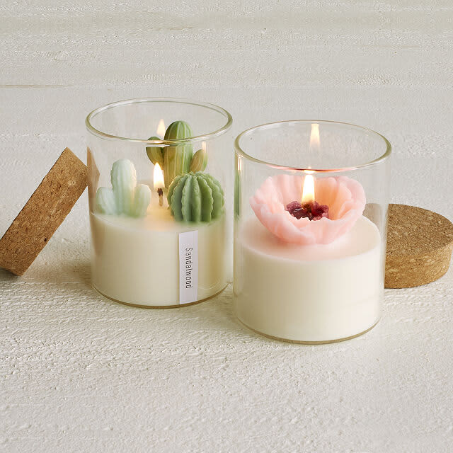 Candle Making Supplies  PARIS FROSTED CANDLE VESSEL - Candle