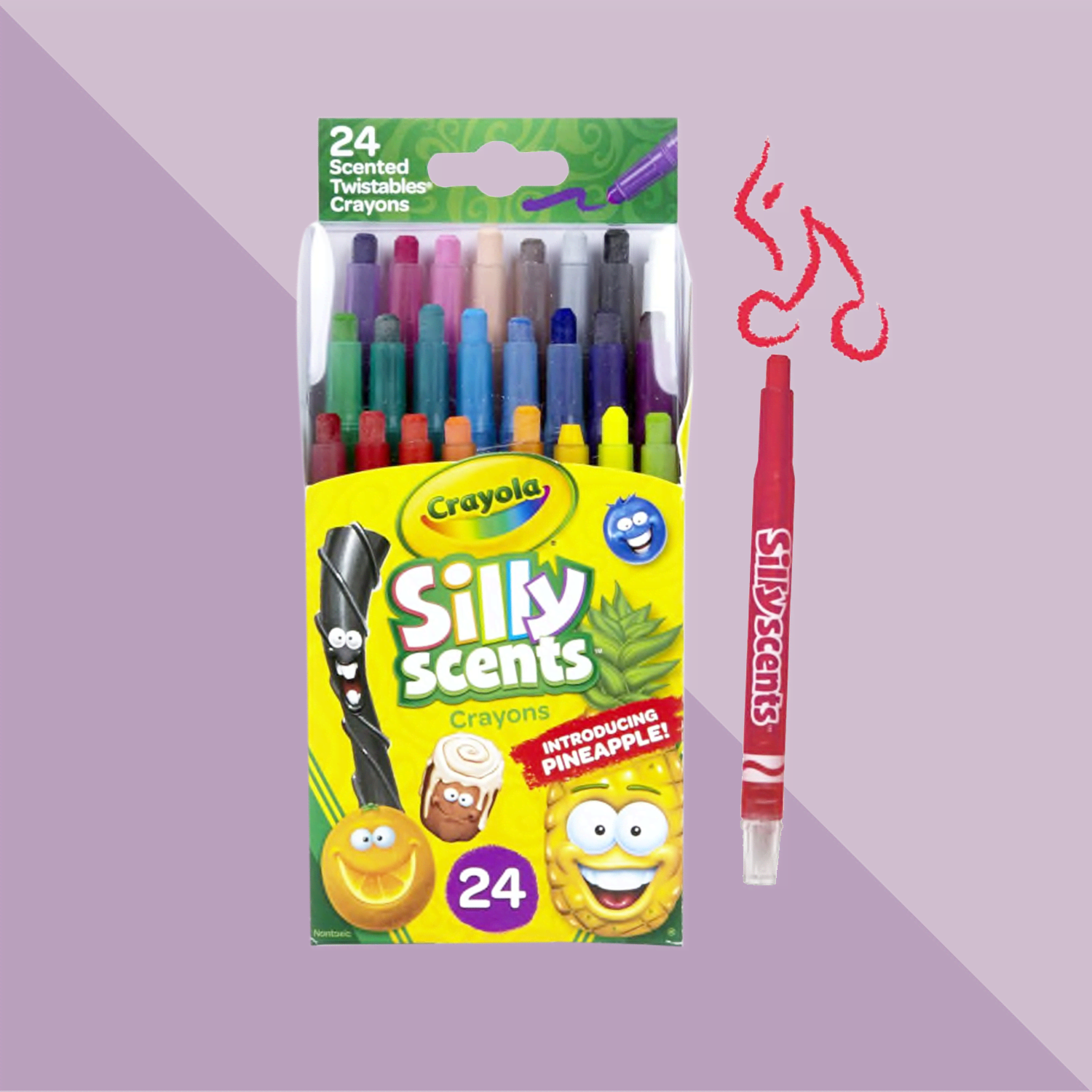 Silly Scents Mini Twistables Scented Crayons 24 ct. – Art Therapy