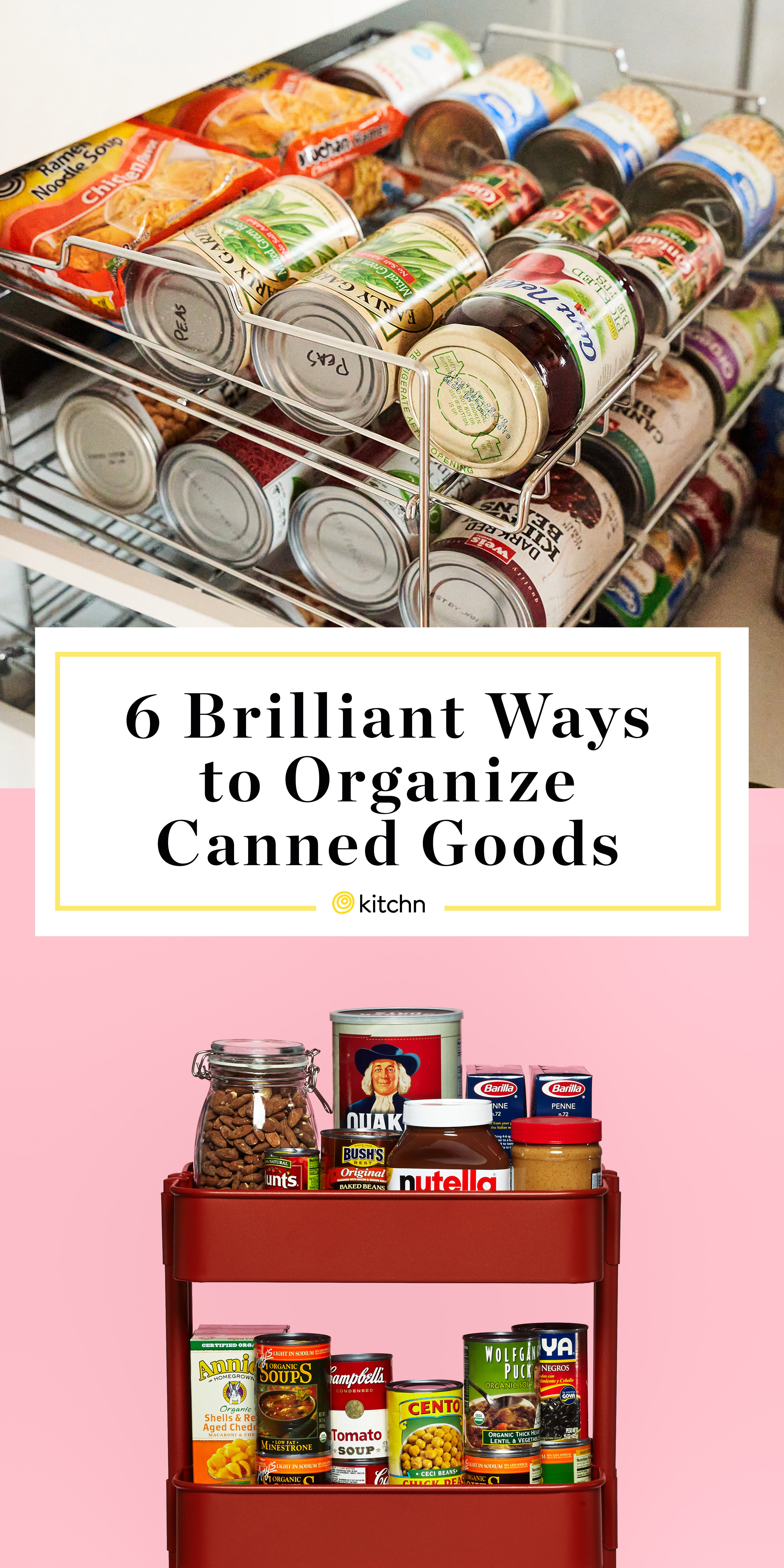Canned Food Storage Ideas - 15 Canned Food Storage Hacks