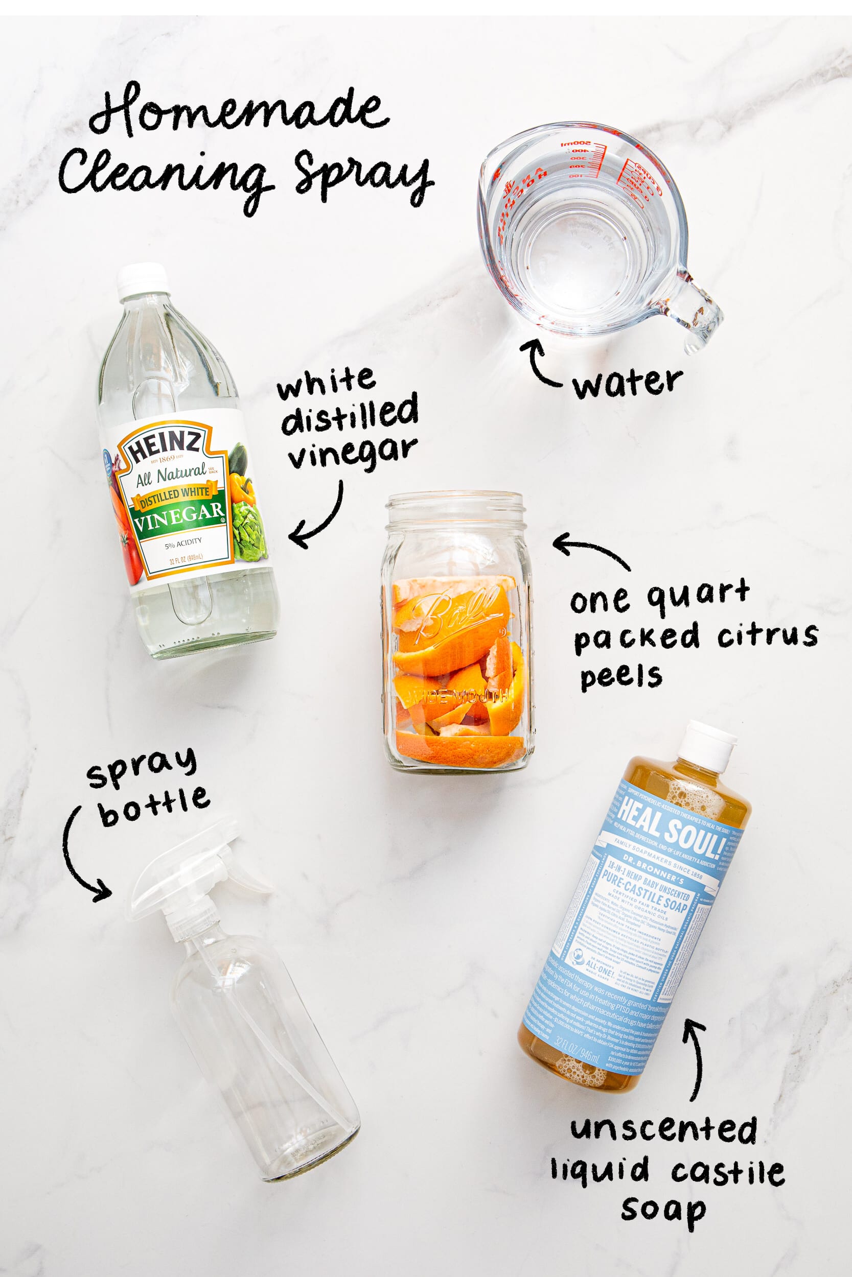 How to Make a Homemade Vinegar Cleaning Solution