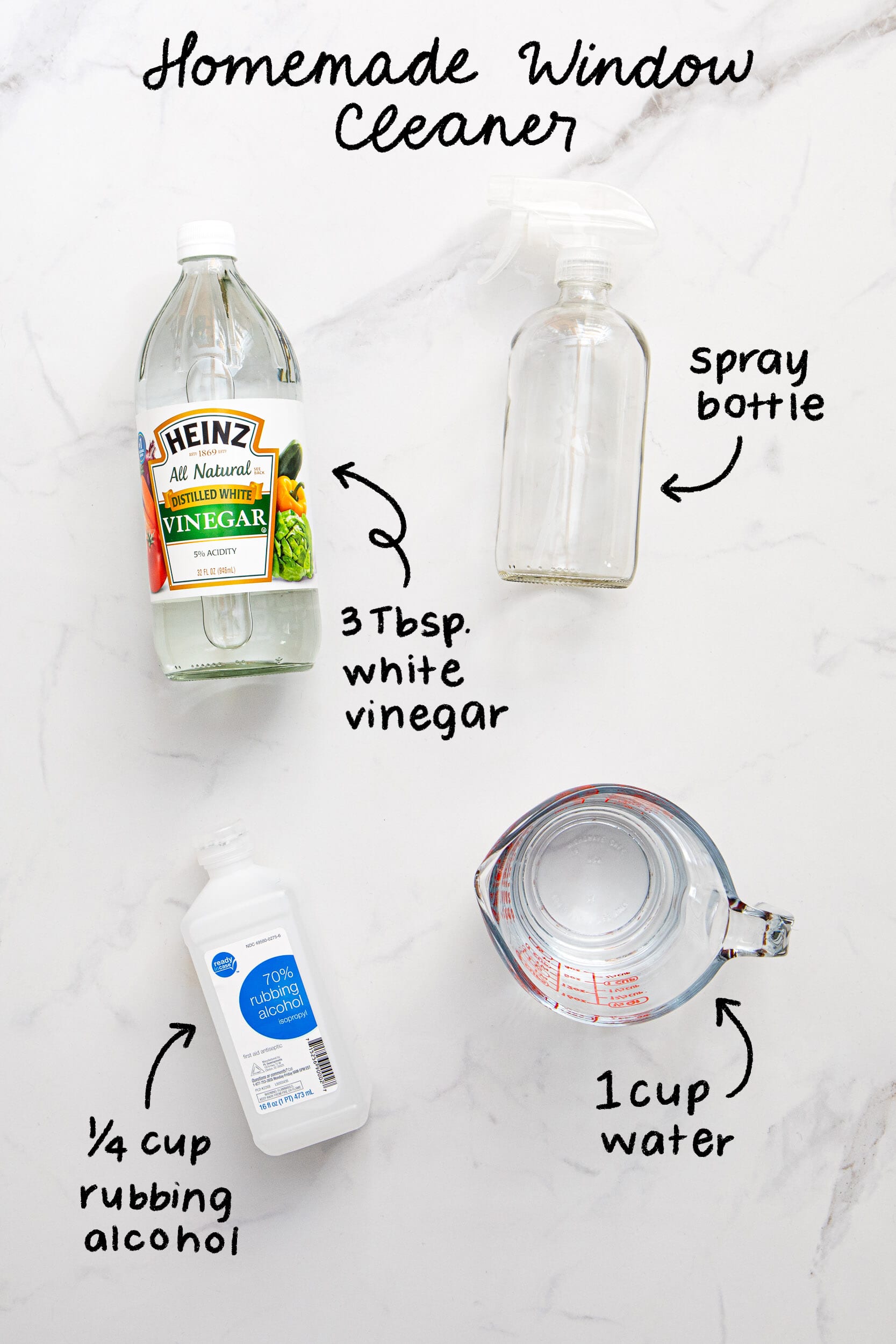 Spray bottle for your vinegar and water cleaning solution