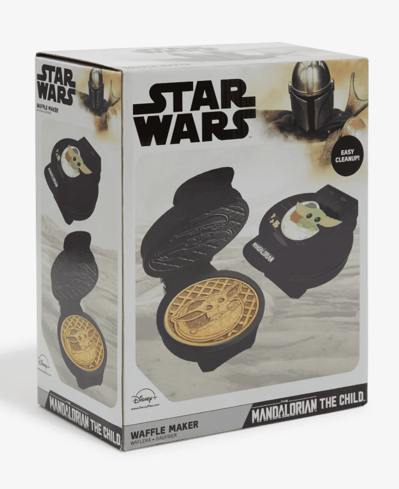 Simple Waffle Recipe  Mandalorian Baby Yoda Waffle Maker 