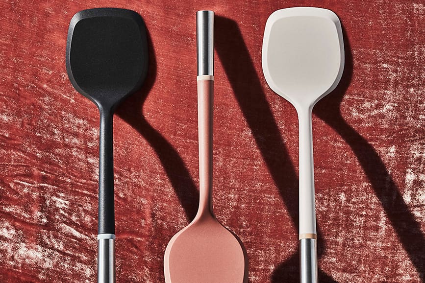 Rose Gold Kitchen Utensils Set Turners Cream Butter Cake Spatula Mixing  Batter Scraper Noodle Soup Shovel