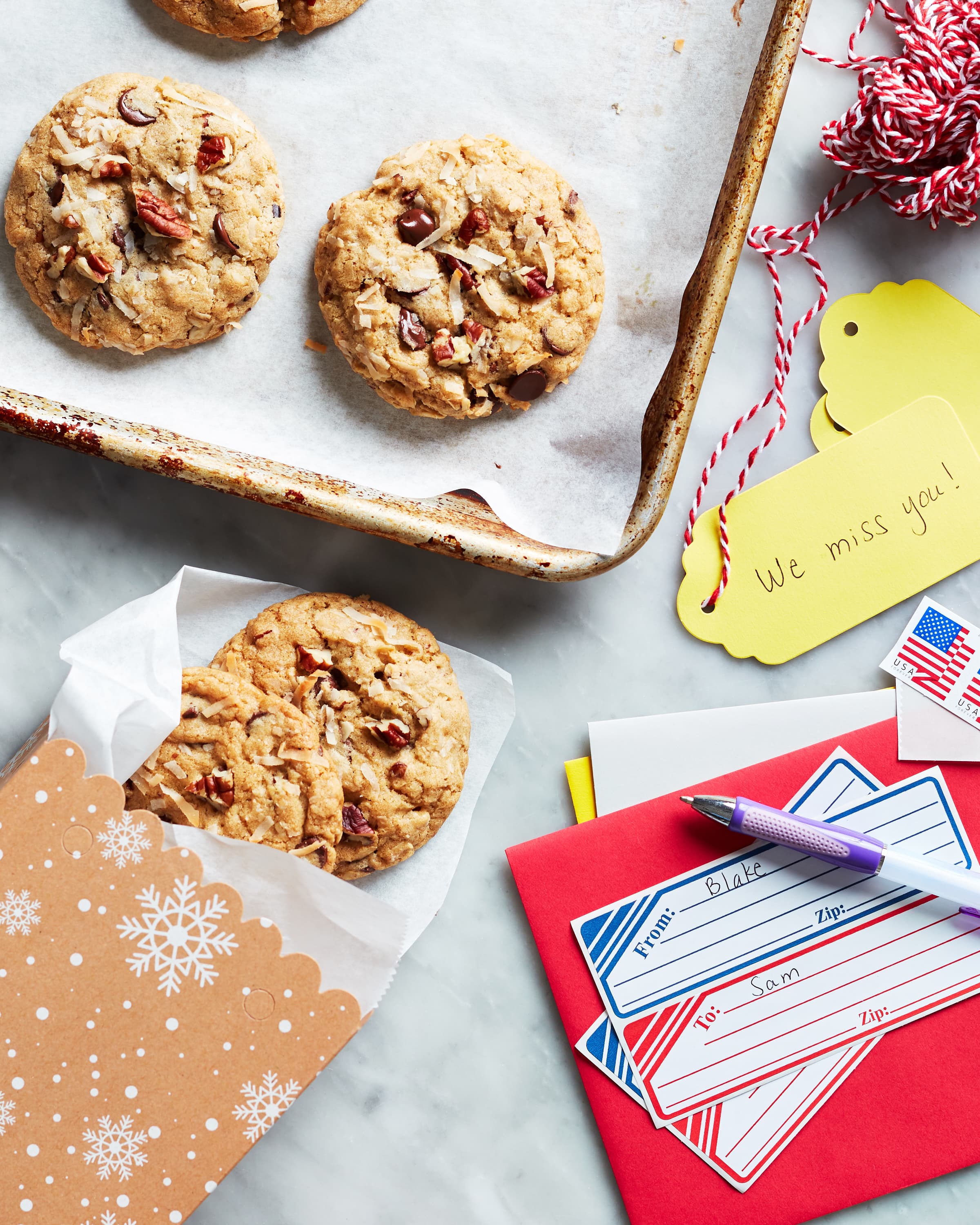 Giftable Layered Cowboy Cookies, Recipe