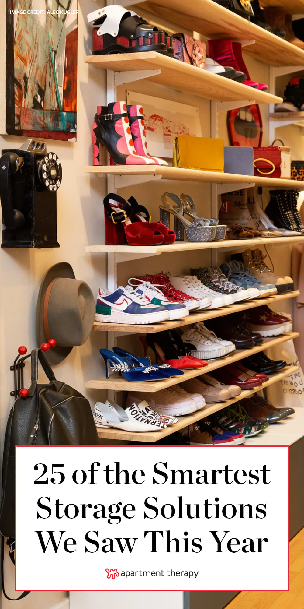 elfa shoe storage on 25 Of The Smartest Storage Solutions We Saw In 2020 Apartment Therapy