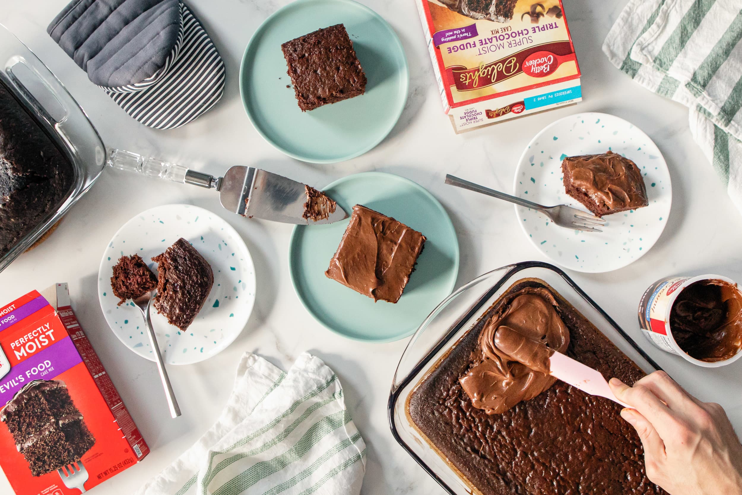 The Best Grocery Store Chocolate Cake Mix Taste Test Kitchn