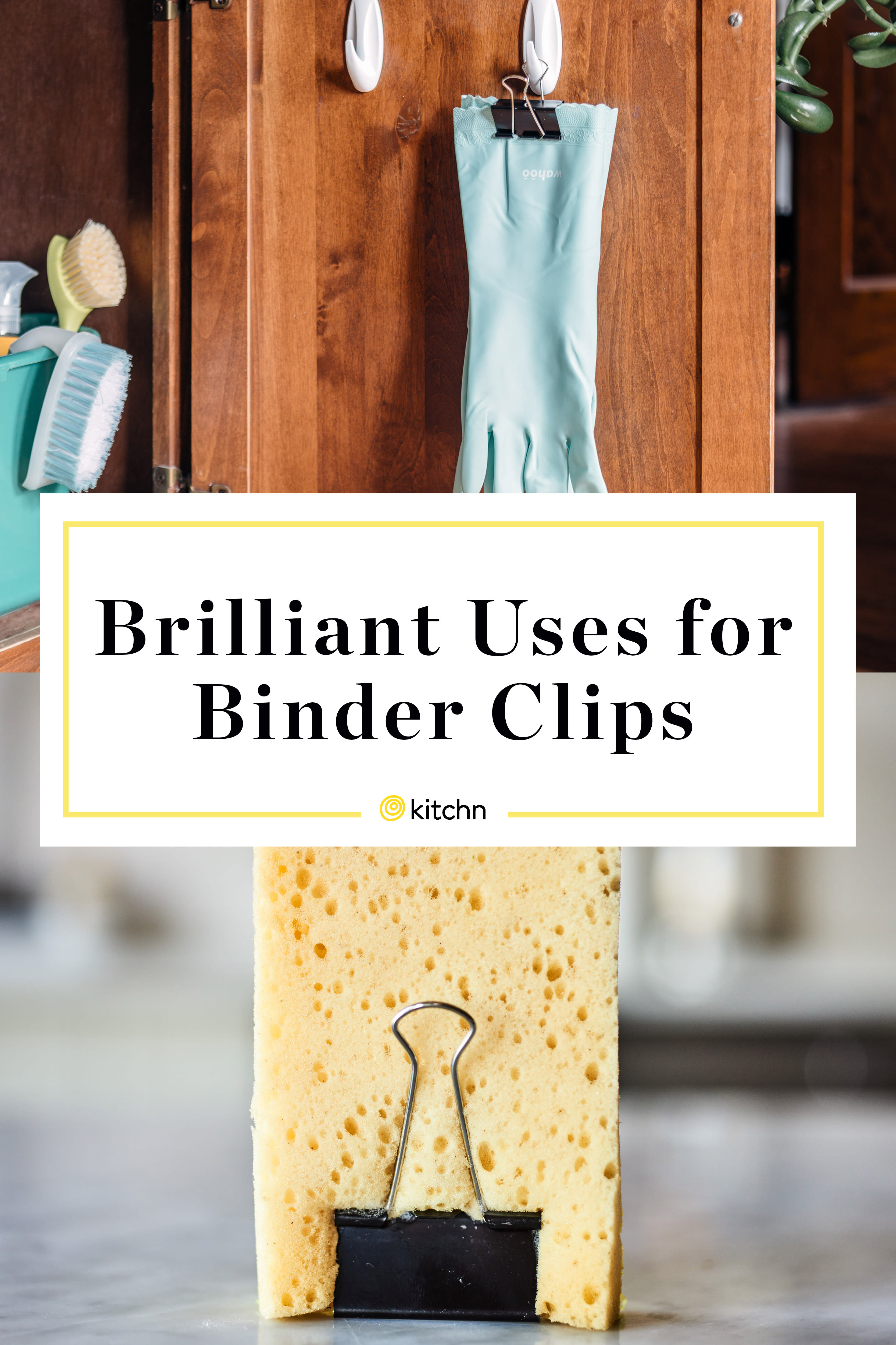 8 Brilliant Ways to Use Binder Clips in The Kitchen
