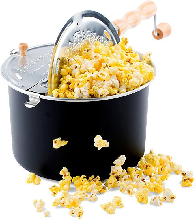Hot Air Popcorn Popper Maker, 4-Quart Mini Popcorn Maker Machine