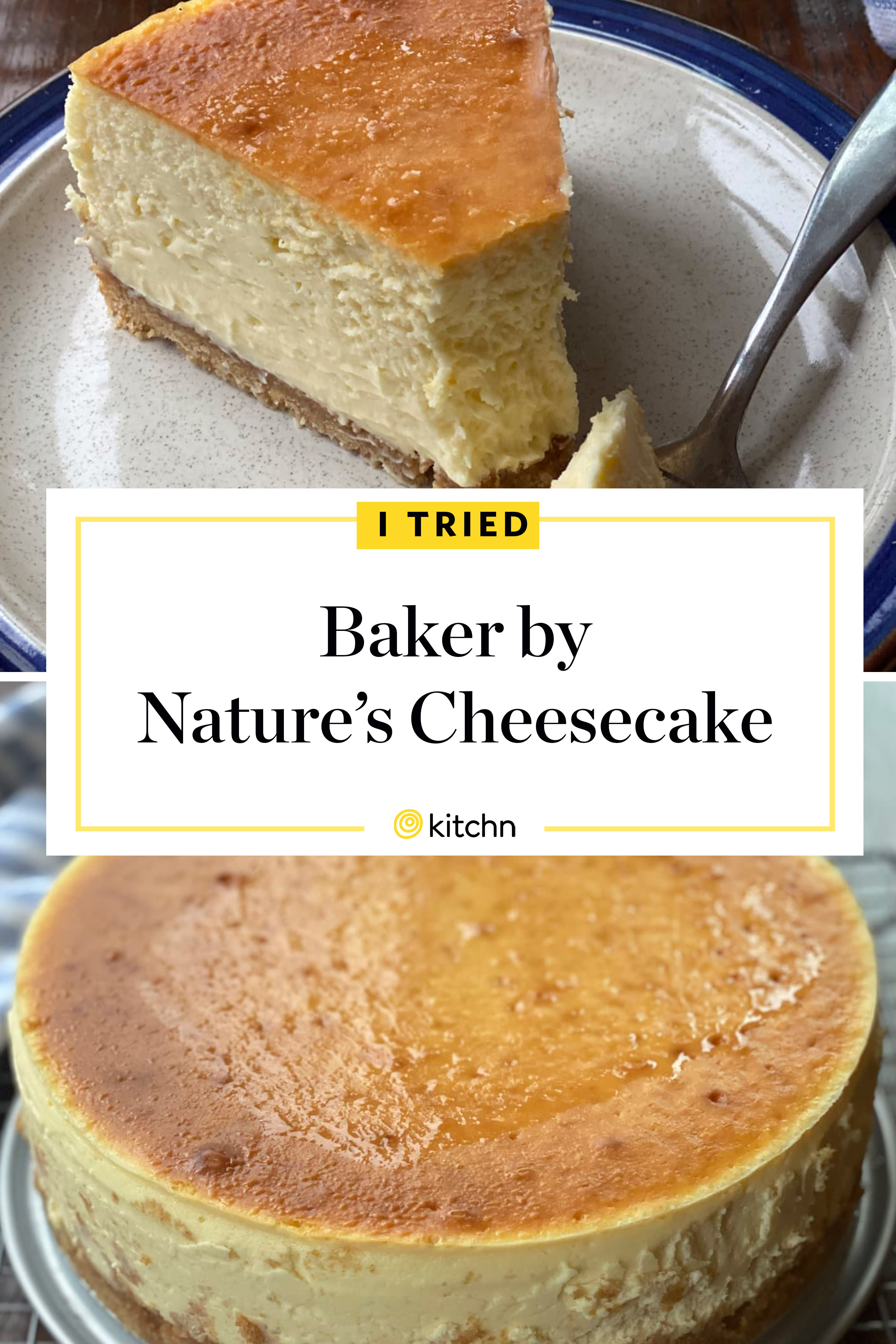 I Tried Baker By Nature S Extra Rich And Creamy Cheesecake Kitchn