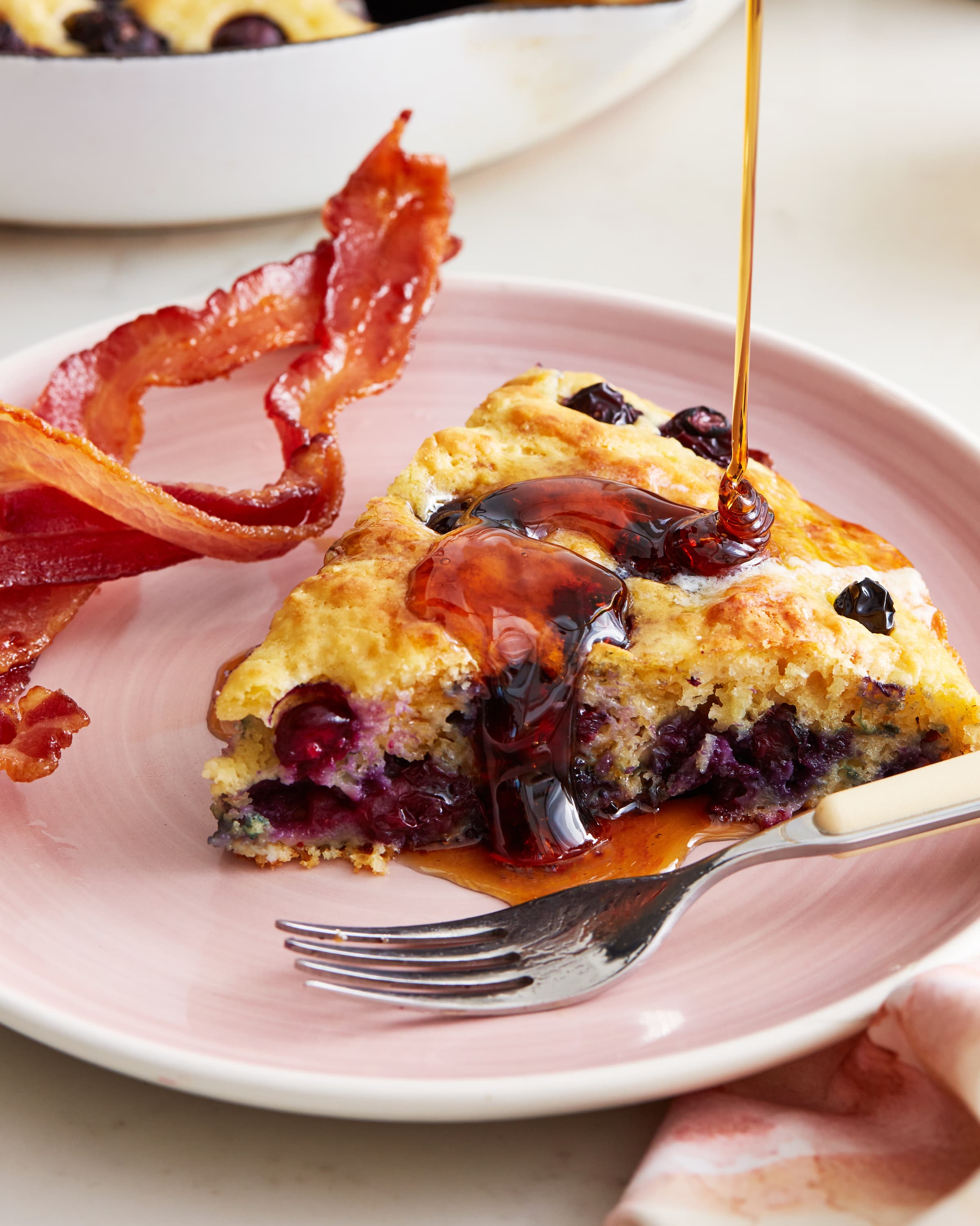 Skillet Berry Baked Pancake