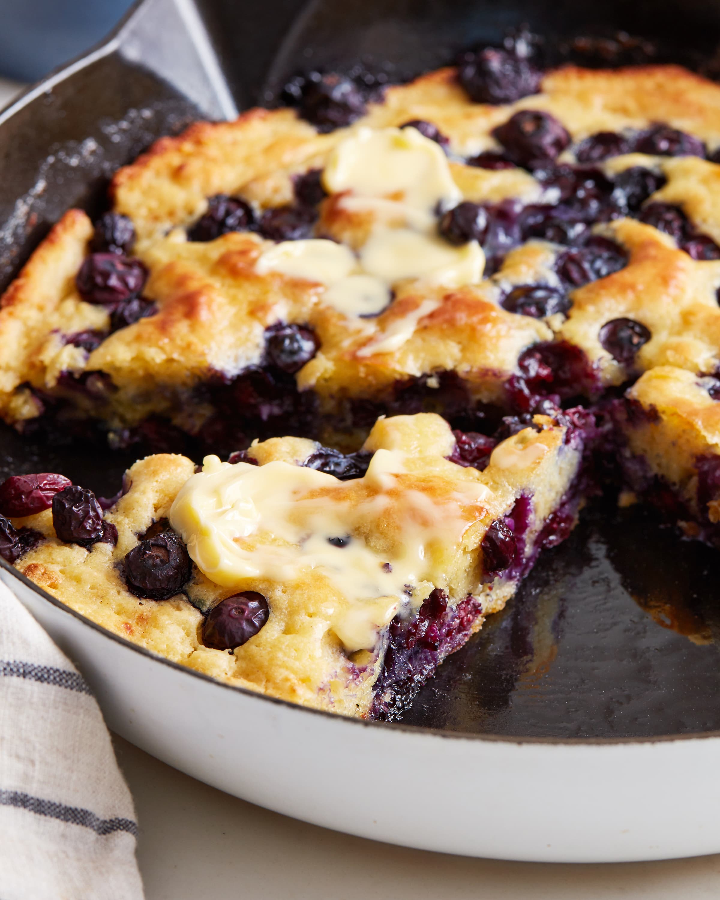 Skillet Berry Baked Pancake