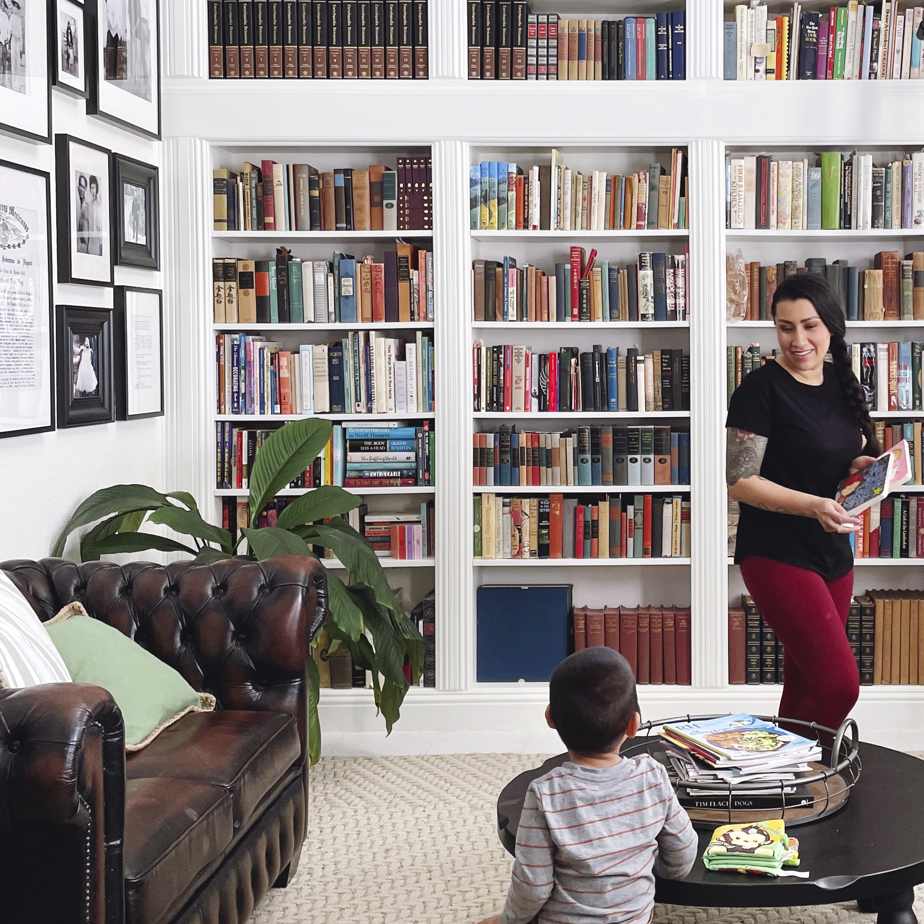 Monica Chavez's Family Home Has the Most Spectacular Bookshelves (and a Surprise Under the Stairs)