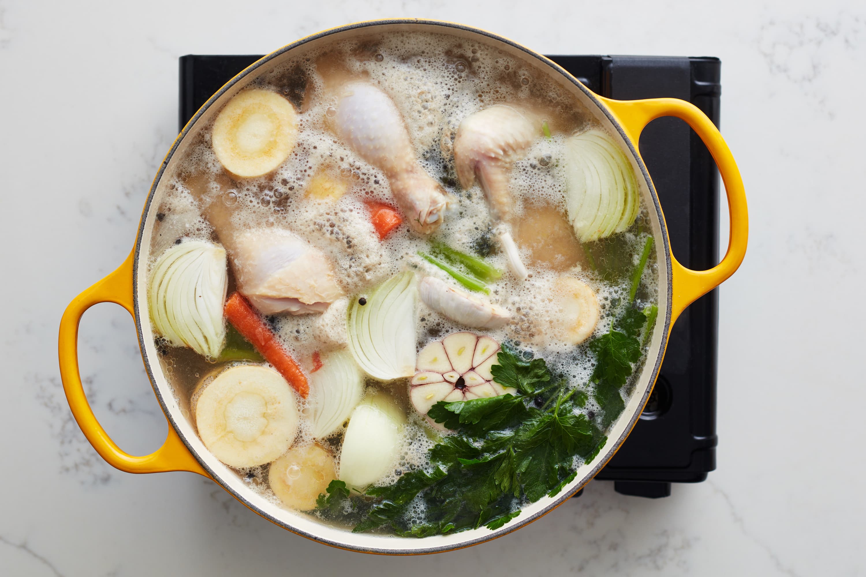 Classic Matzo Ball Soup Recipe: Fluffy OR Chewy - The Woks of Life