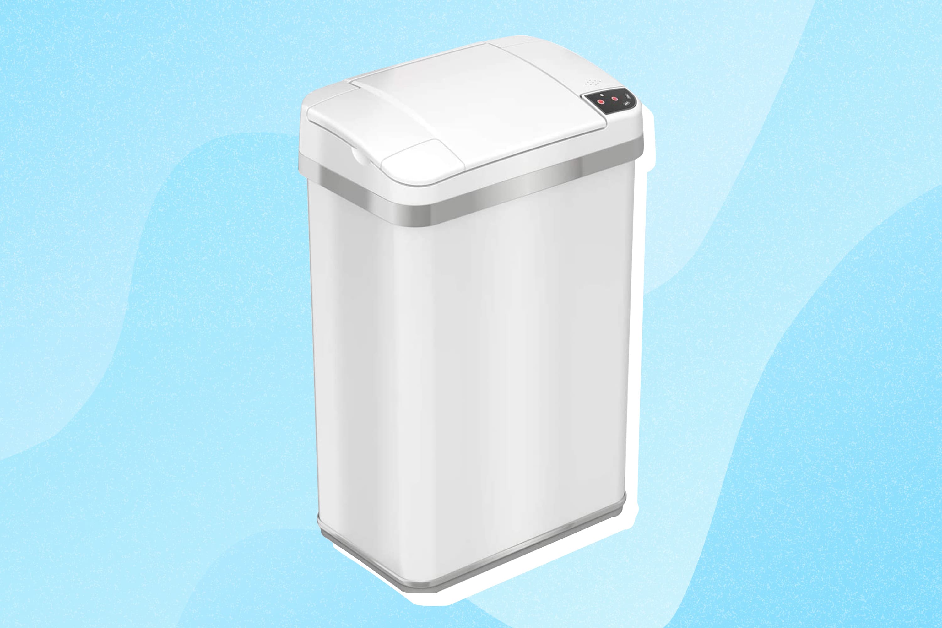 Custom costco trash can touchless Amazon Itouchless Sensor Trash Can Review Kitchn