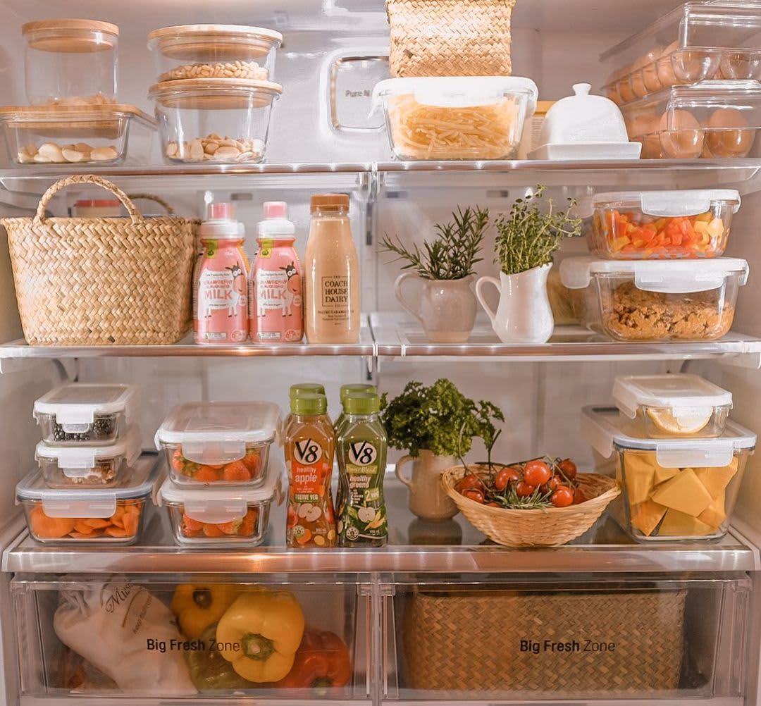 Refrigerator Hanging Storage Functional Kitchen Bag Food Organizer Supplies Use 