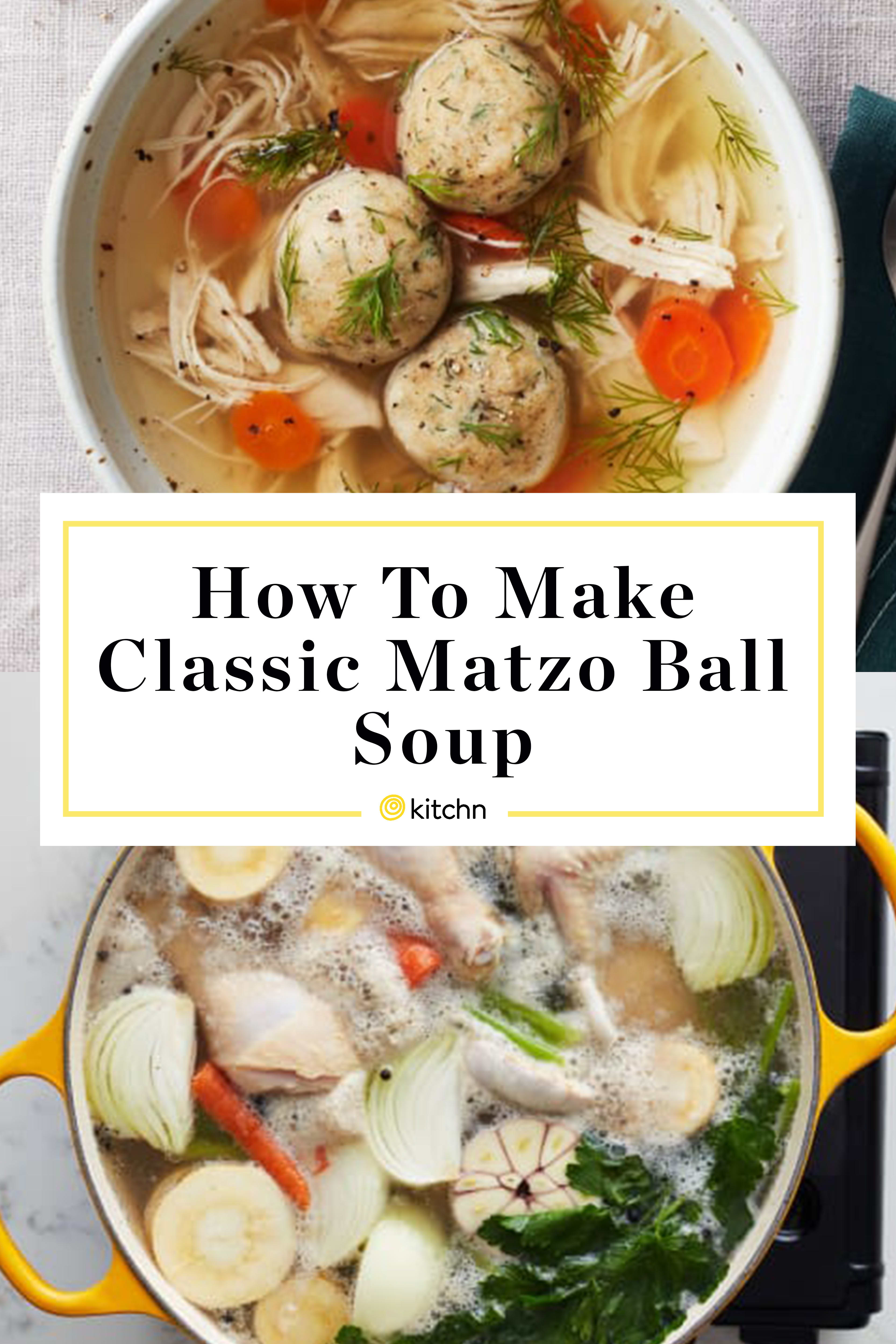 Classic Matzo Ball Soup