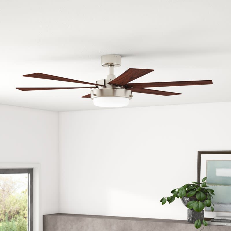 11 Best Modern Ceiling Fans 2022 Apartment Therapy - Short Drop Ceiling Fan With Light