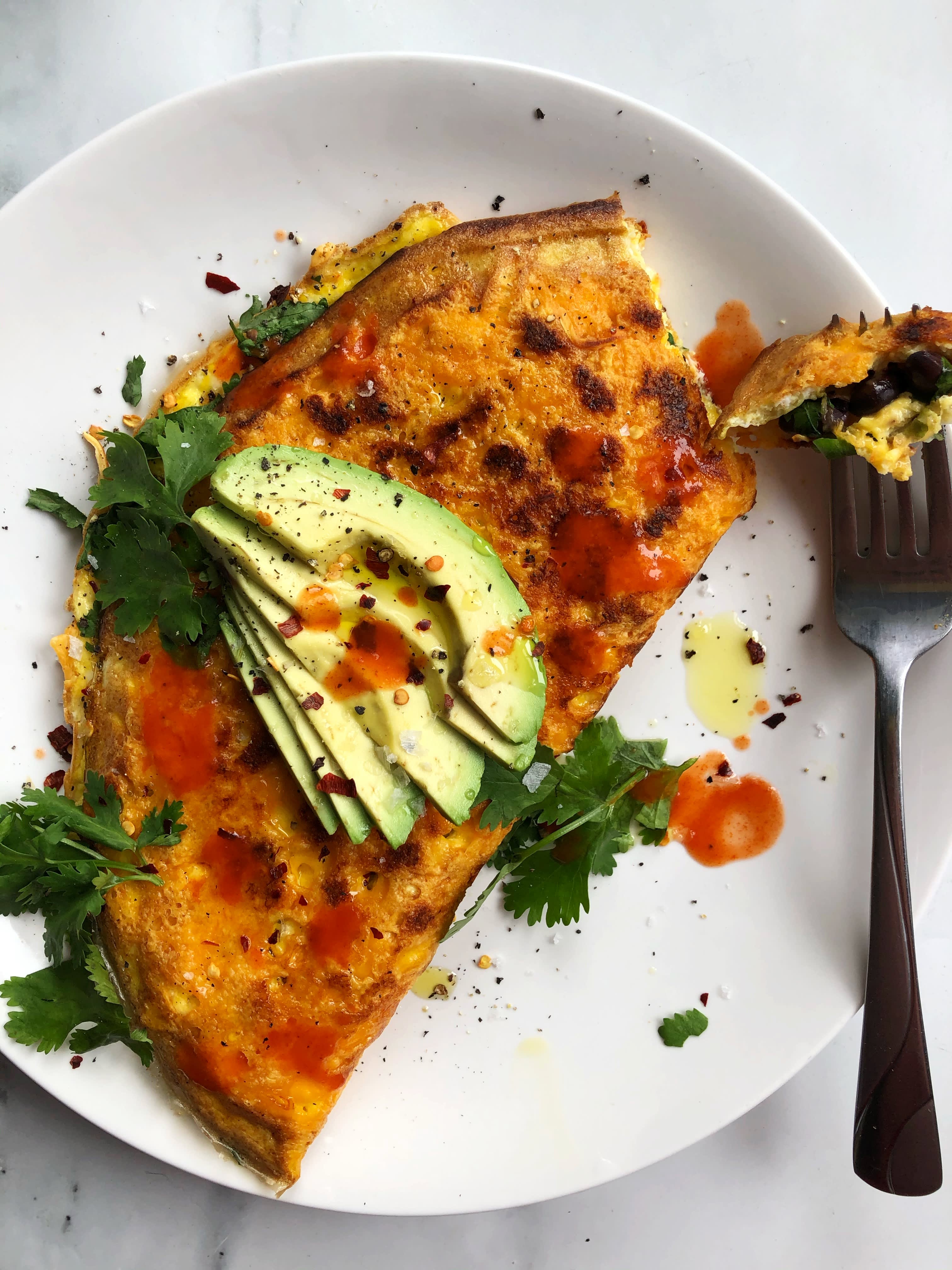 I Tried Making an Inside-Out Omelet | The Kitchn