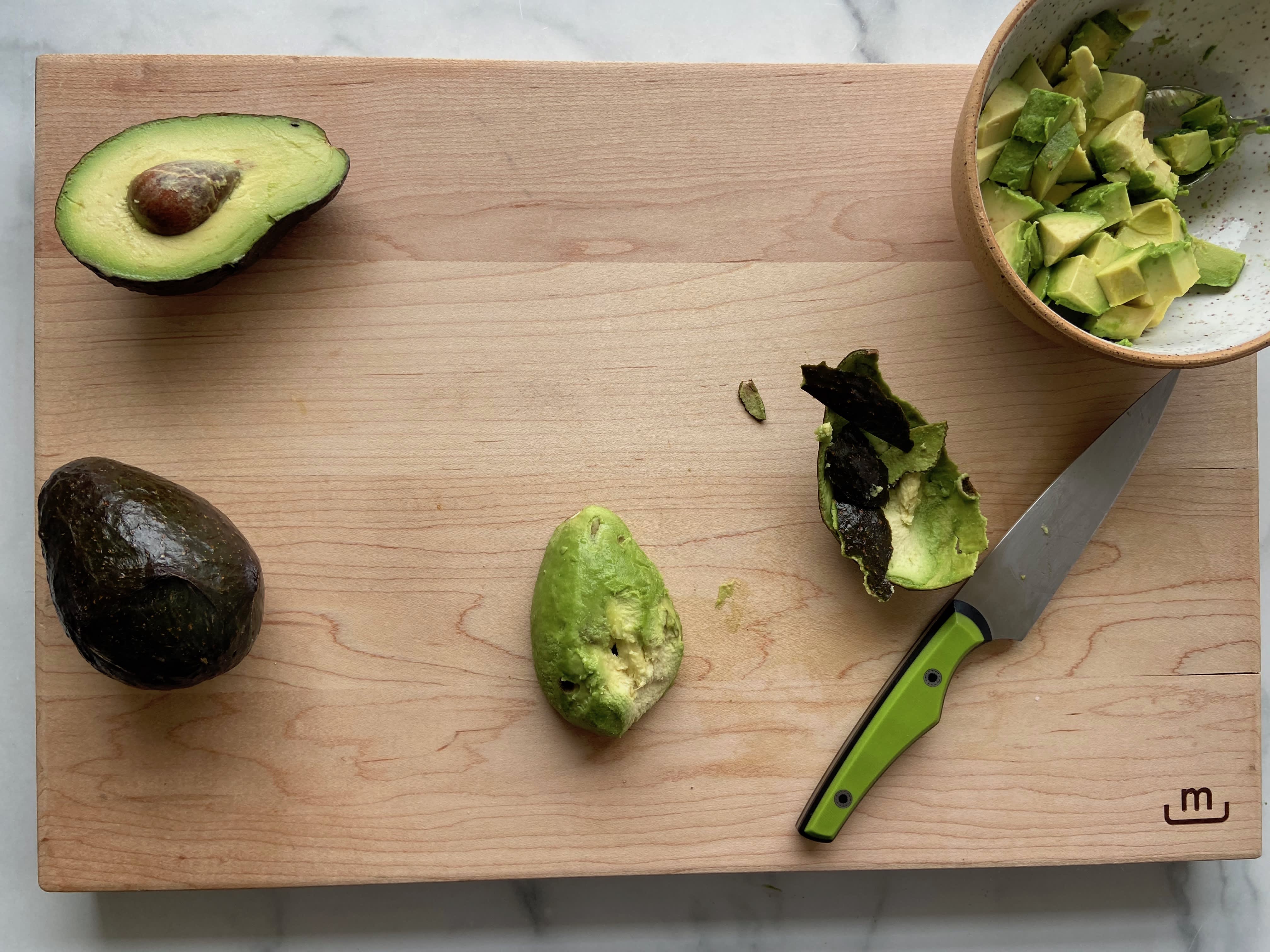 Avocados: ​The Right Way to Pit, Peel, and Dice One